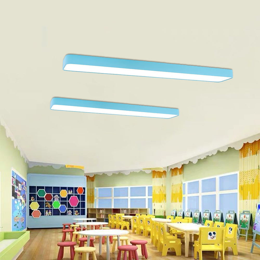 Arisha Modern Linear Colorful Ceiling Light, Children Bedroom - Letslighting