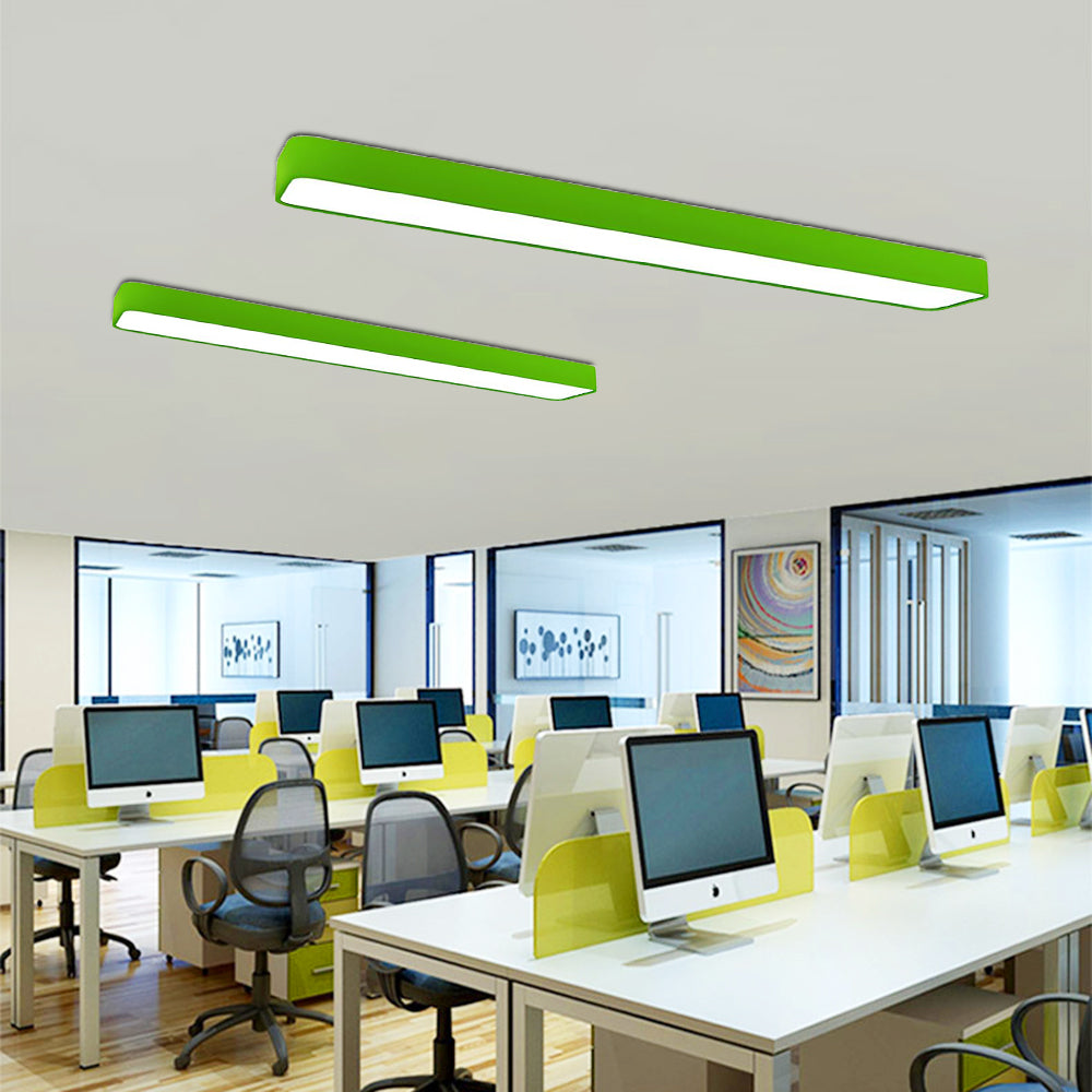 Arisha Modern Linear Colorful Ceiling Light, Children Bedroom - Letslighting