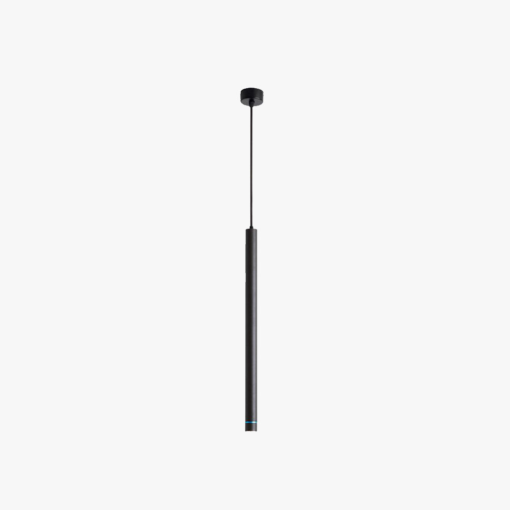 Arisha Linear Minimalist Cylinder Pendant Light, 12"/19.5"/23.5" - Letslighting