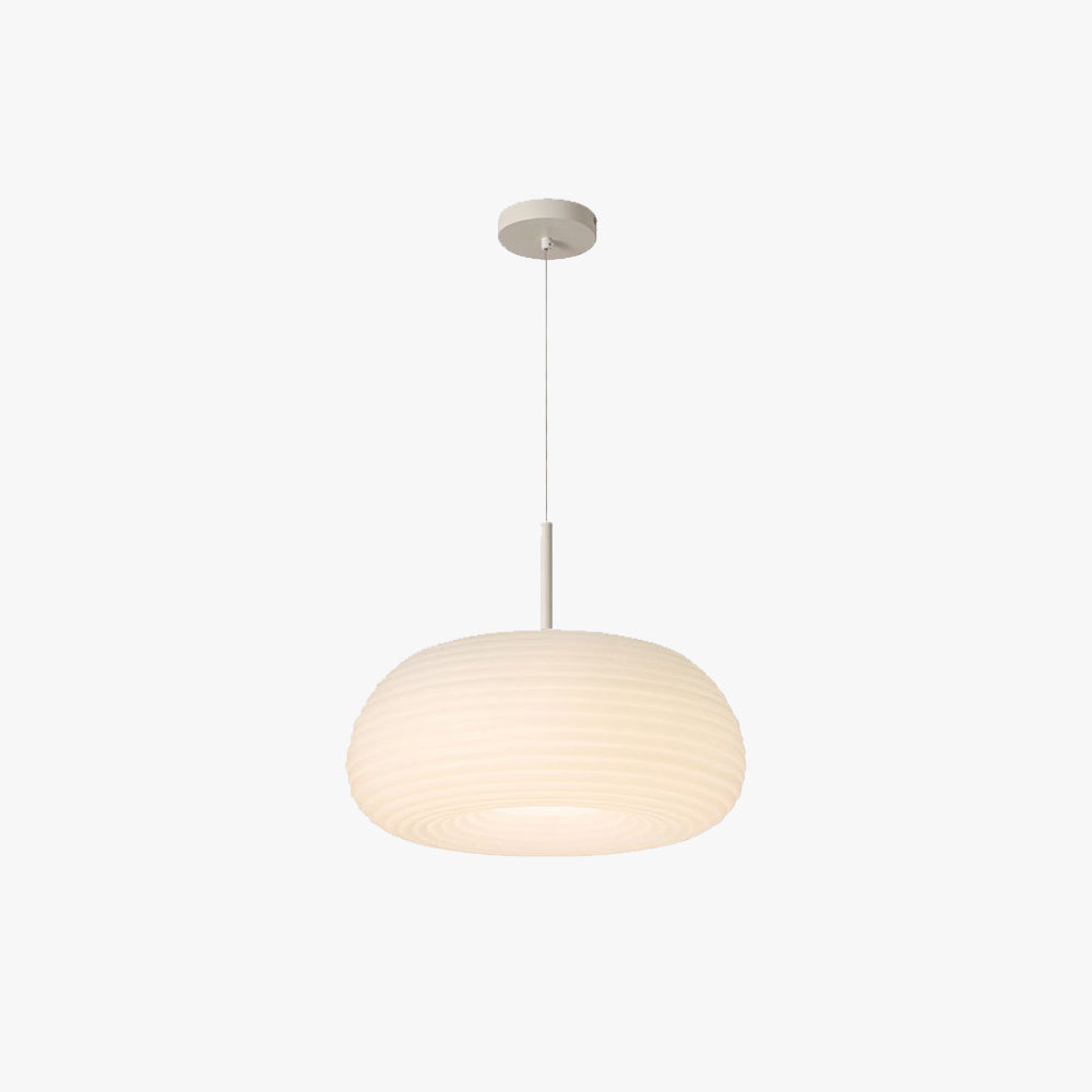 Ritta Drum Shape Pendant Light Metal & Acrylic