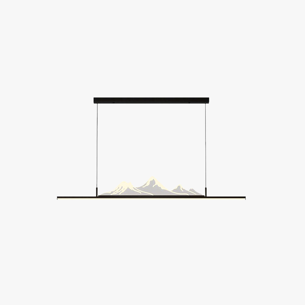 Arisha Designer Mountain Shape LED Pendant Light - Letslighting