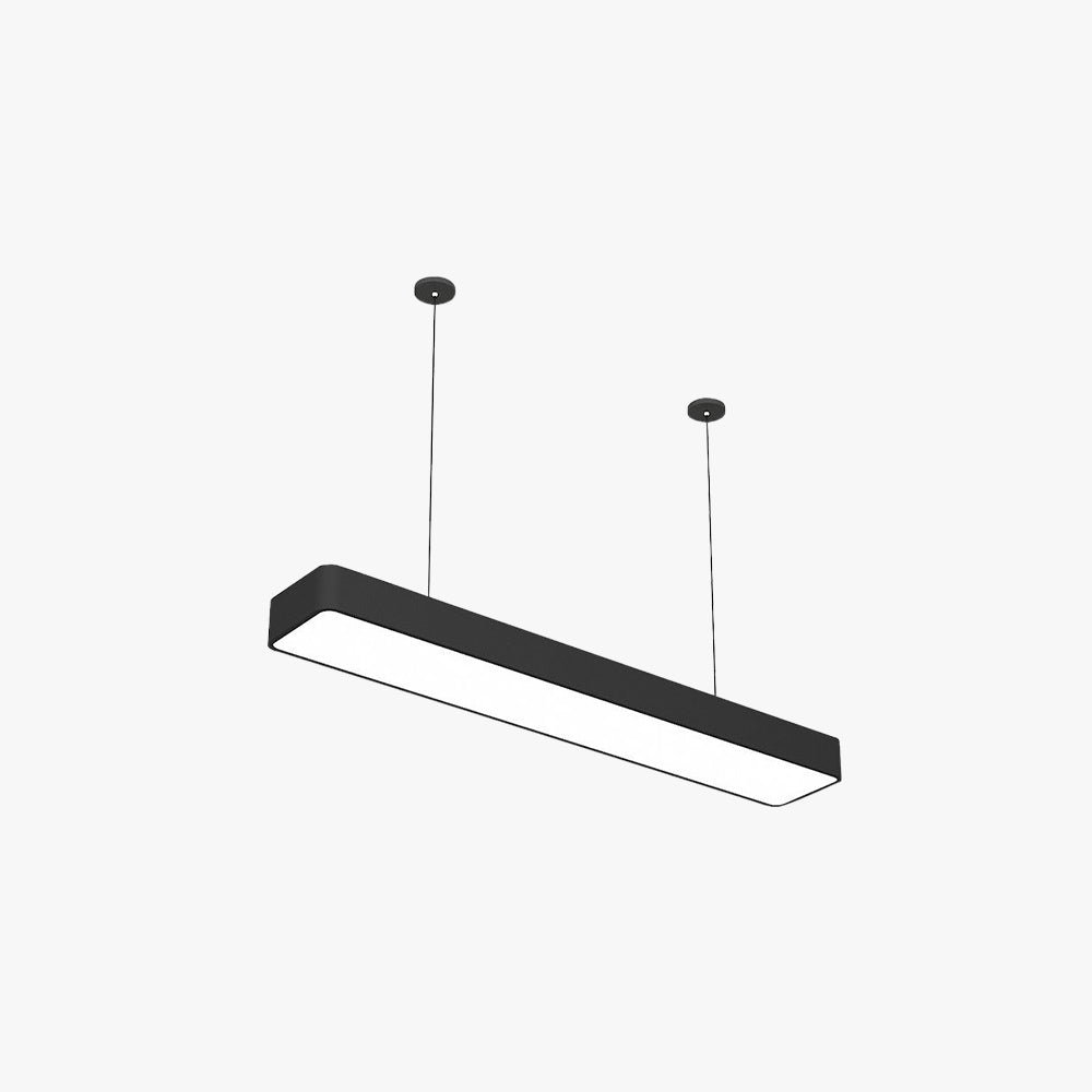 Arisha Minimalist Rectangular LED Pendant Light Acrylic Office - Letslighting