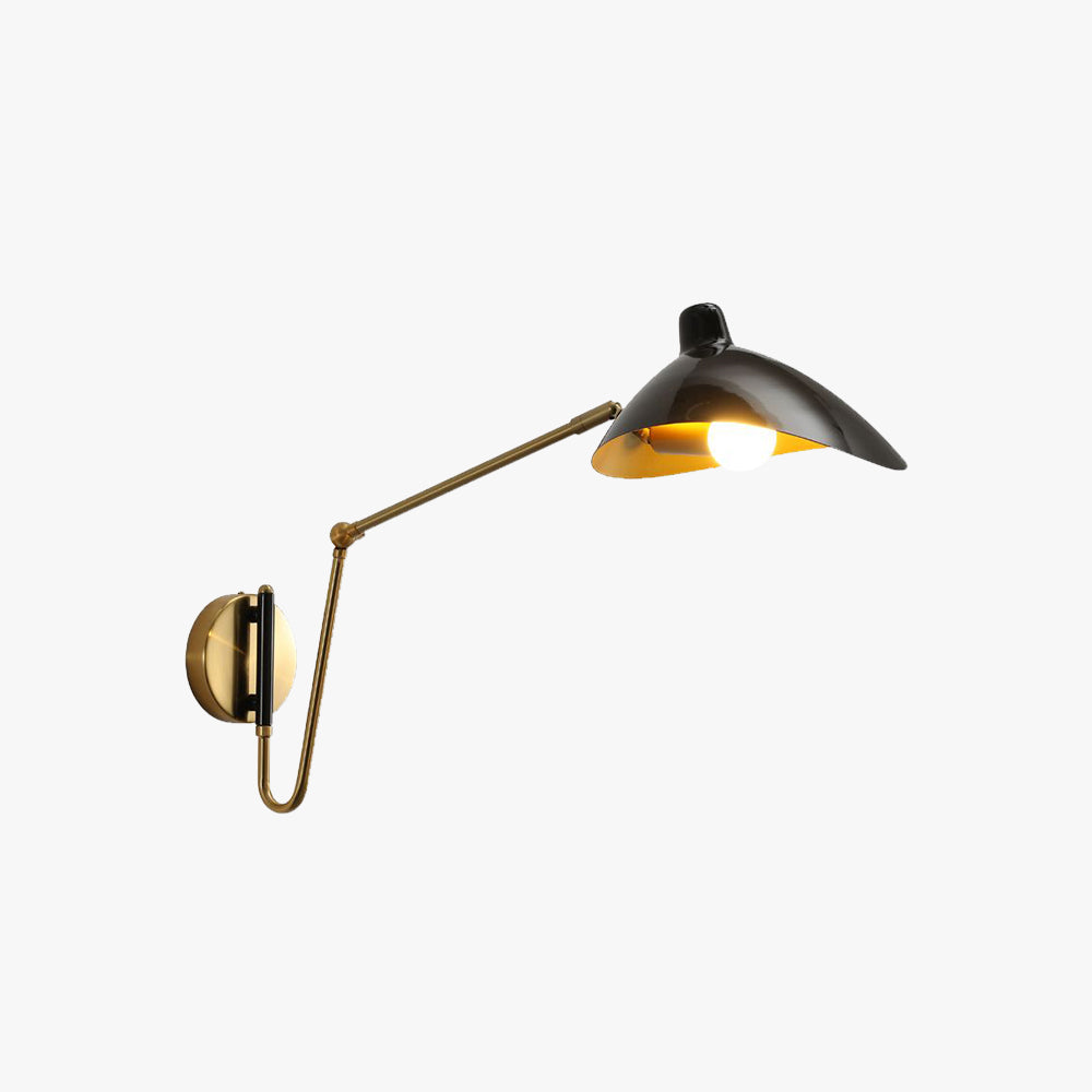 Epoch Industrial Swing Arm Vanity Wall Lamp - Letslighting