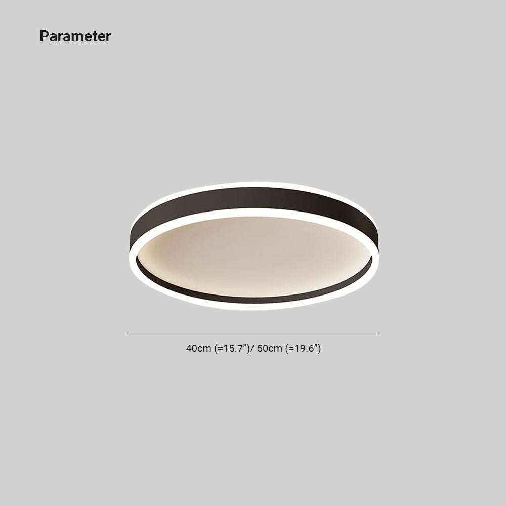 Arisha Modern Round Led Flush Mount Ceiling Light - Letslighting