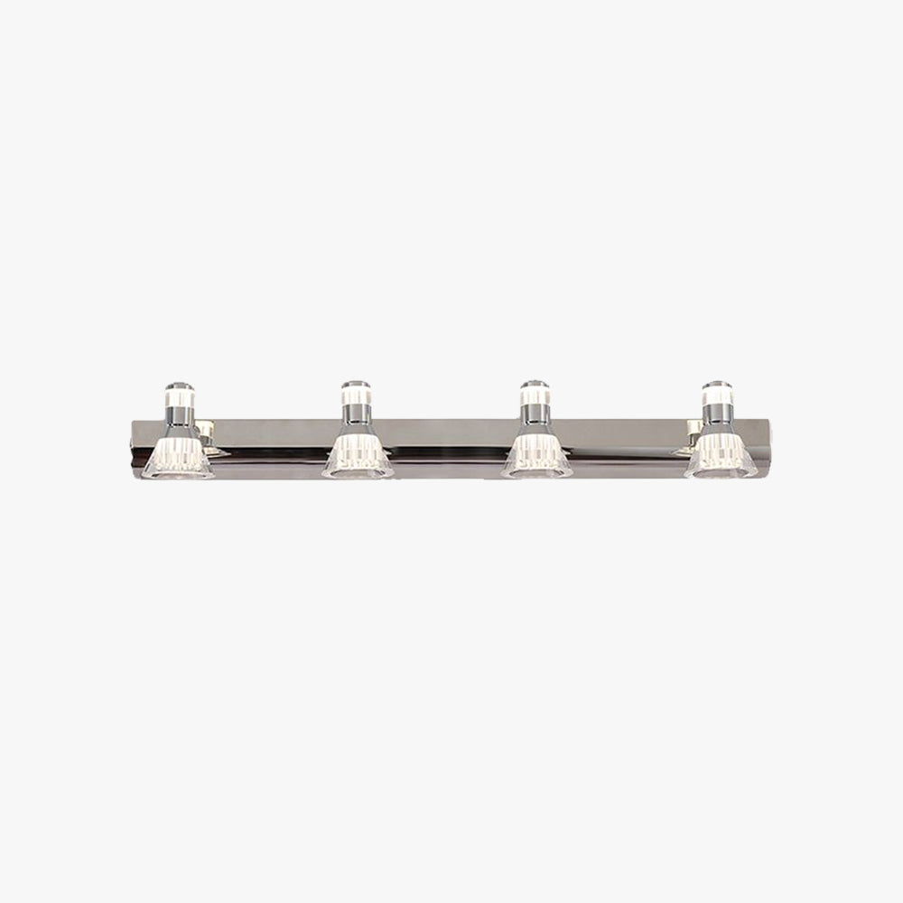 Kristy Conic Modern Multi Mirror Front Vanity Wall Lamp - Letslighting