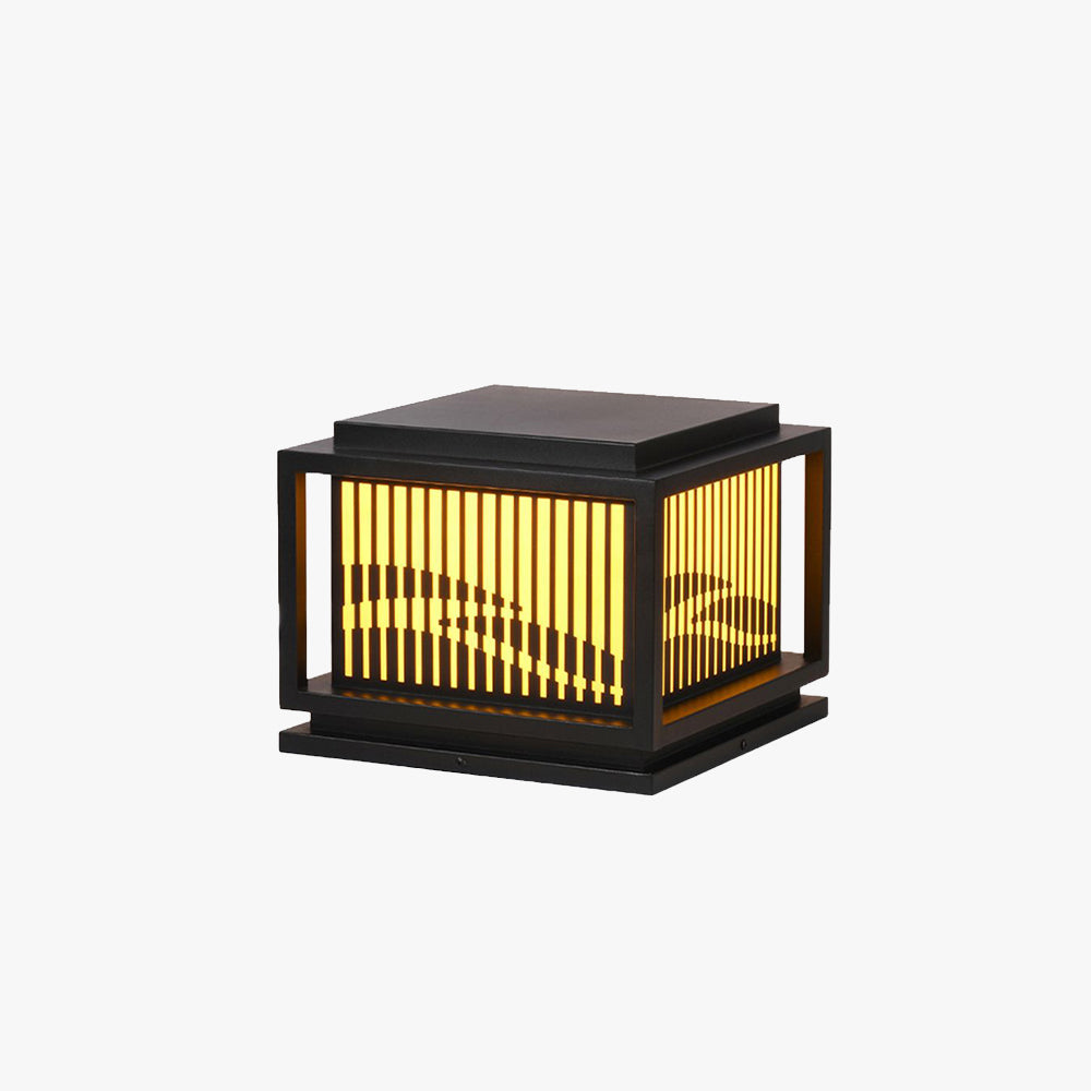 Ray Vintage LED Outdoor Light Post, Metal, Patio/Porch