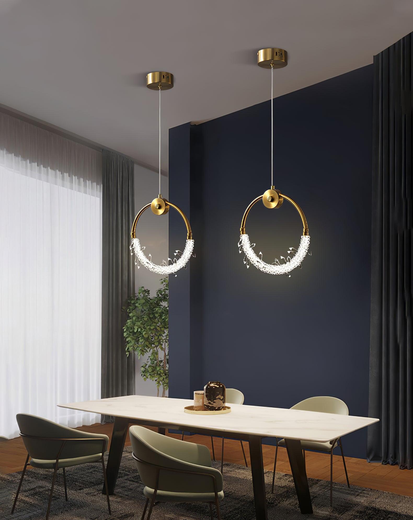 Lustre Elegant Crystal Pendant Light - Letslighting