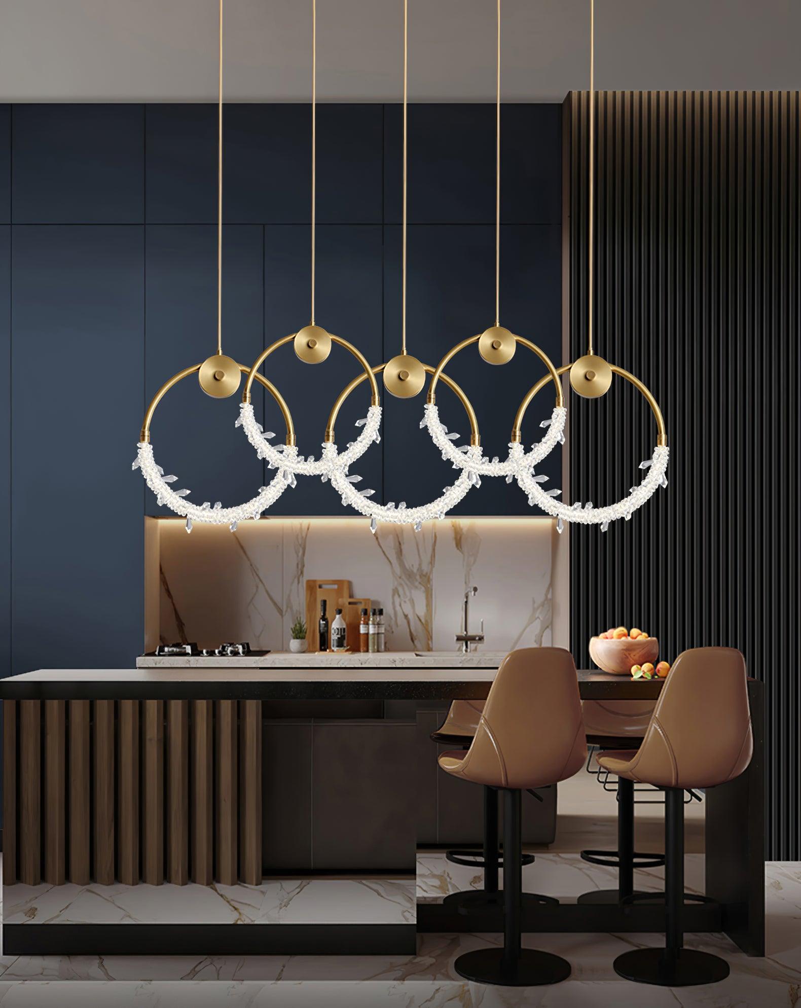 Lustre Elegant Crystal Pendant Light - Letslighting