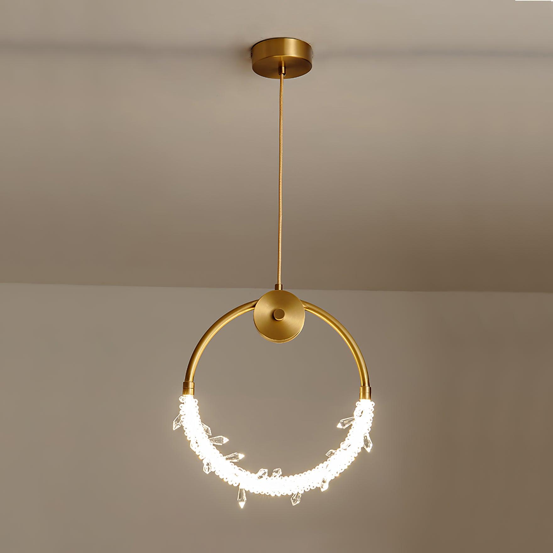 Lustre Elegant Crystal Pendant Light - Letslighting