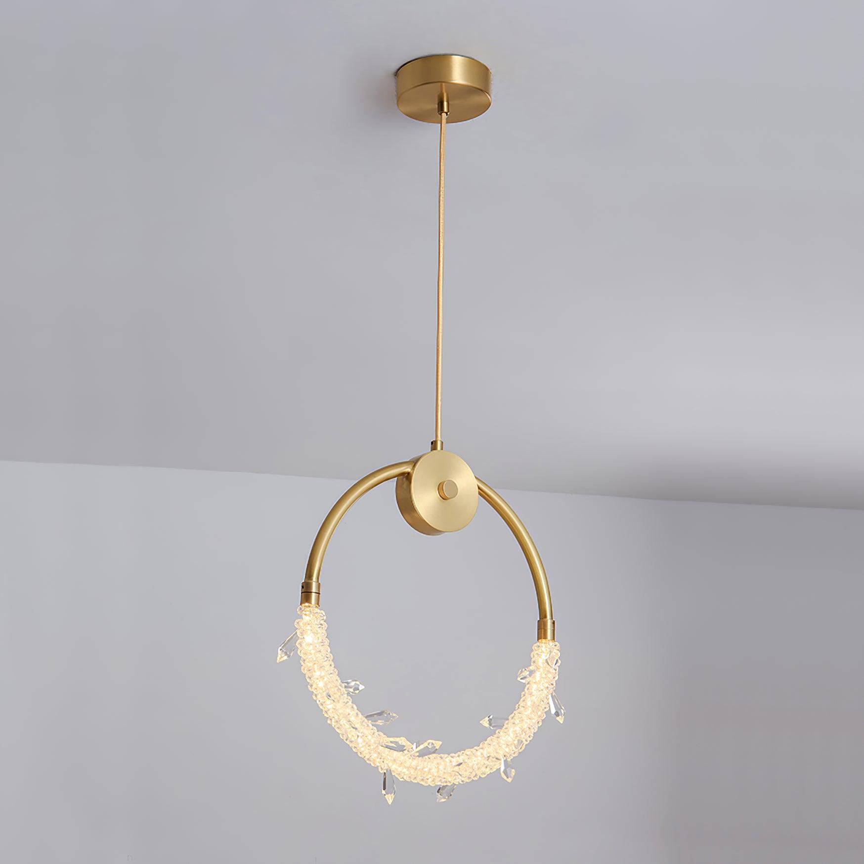 Lustre Elegant Crystal Pendant Light - Letslighting