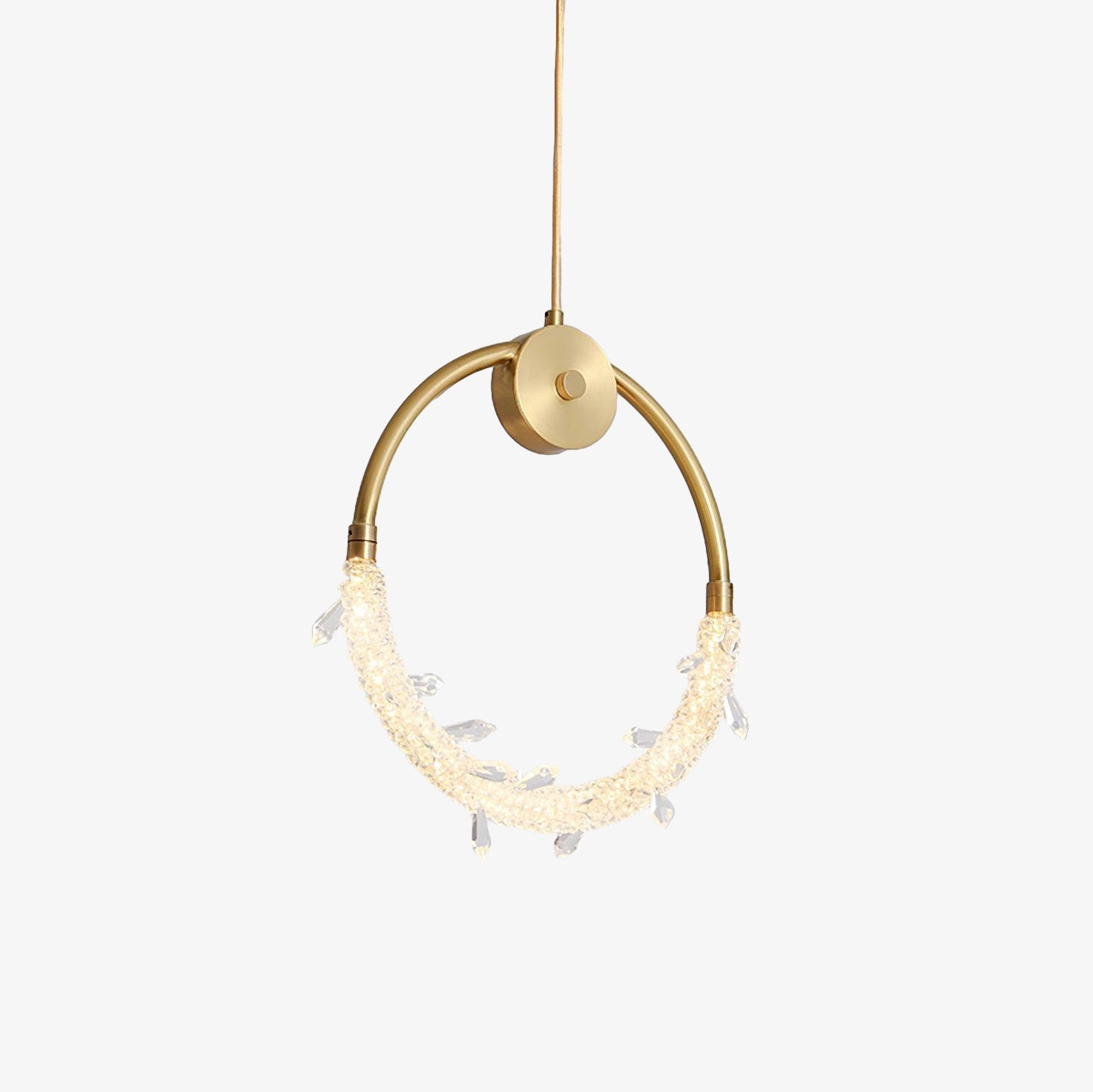 Lustre Elegant Crystal Pendant Light - Letslighting