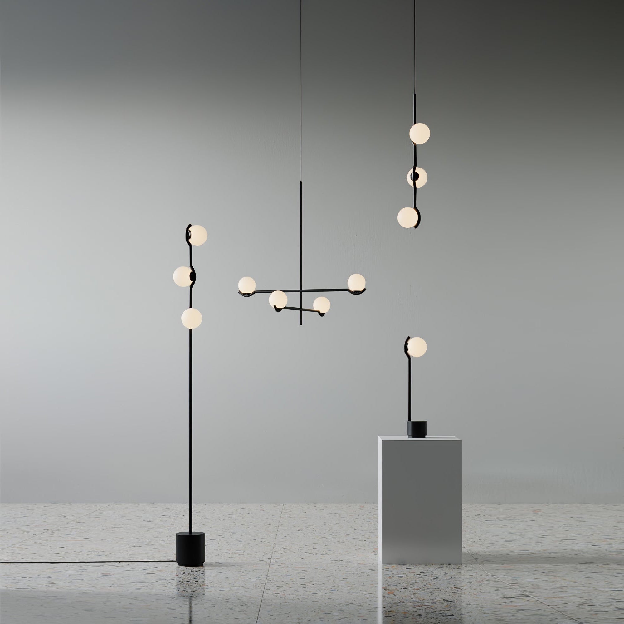 Hestia Design Glass Chandelier - Letslighting