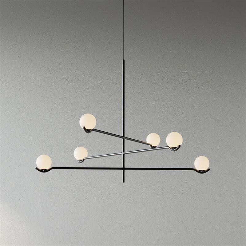 Hestia Design Glass Chandelier - Letslighting