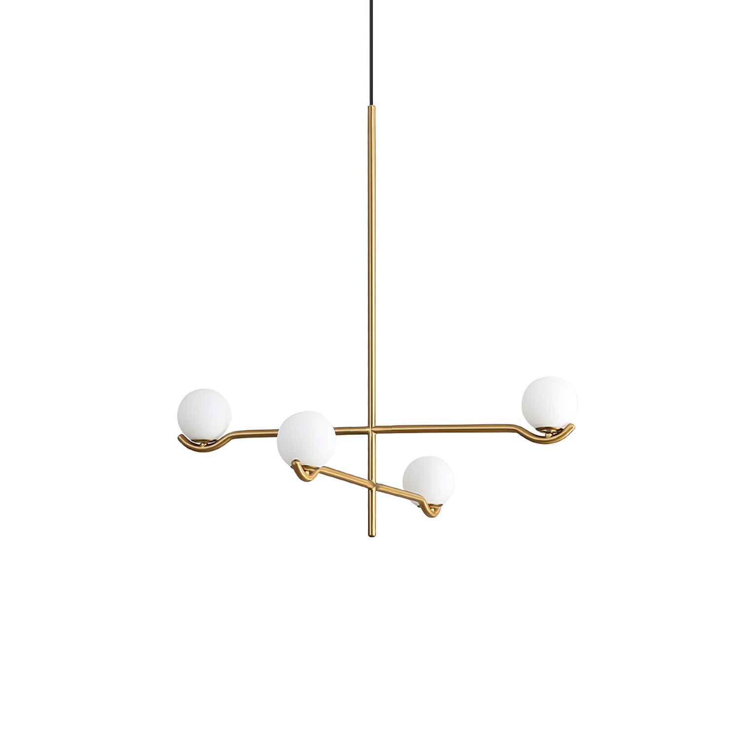Noir Minimalist Glass Pendant Light - Letslighting