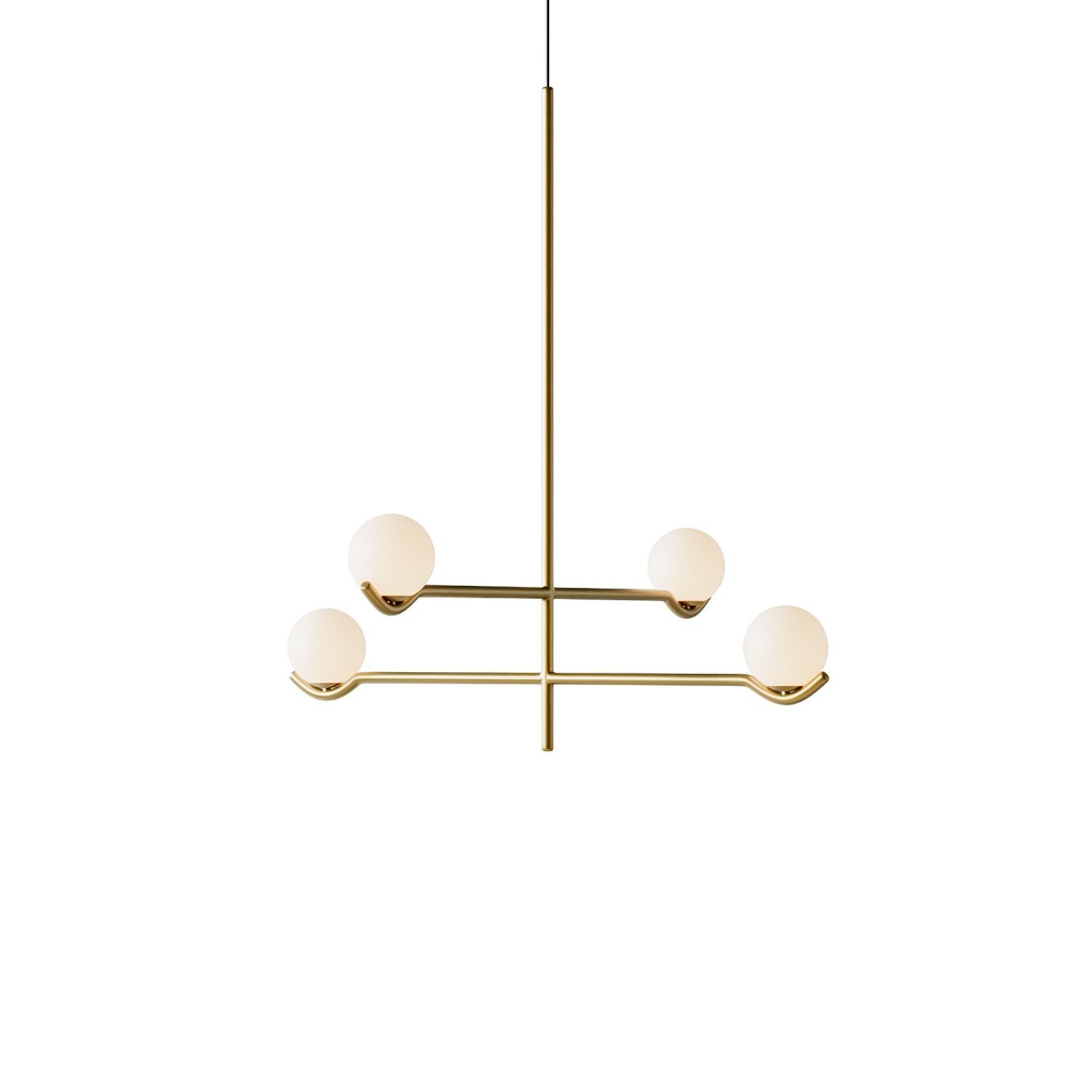 Noir Minimalist Glass Pendant Light - Letslighting