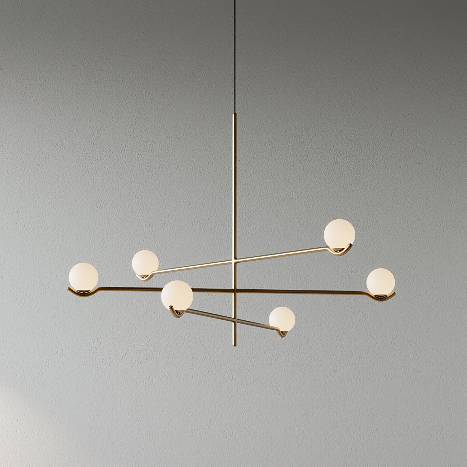 Noir Minimalist Glass Pendant Light - Letslighting