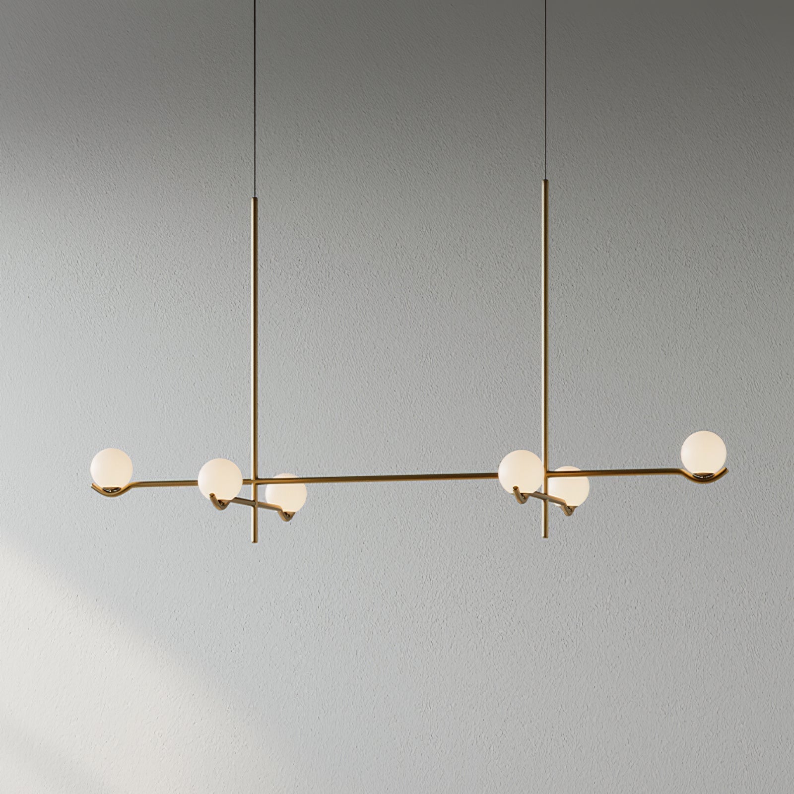 Noir Minimalist Glass Pendant Light - Letslighting
