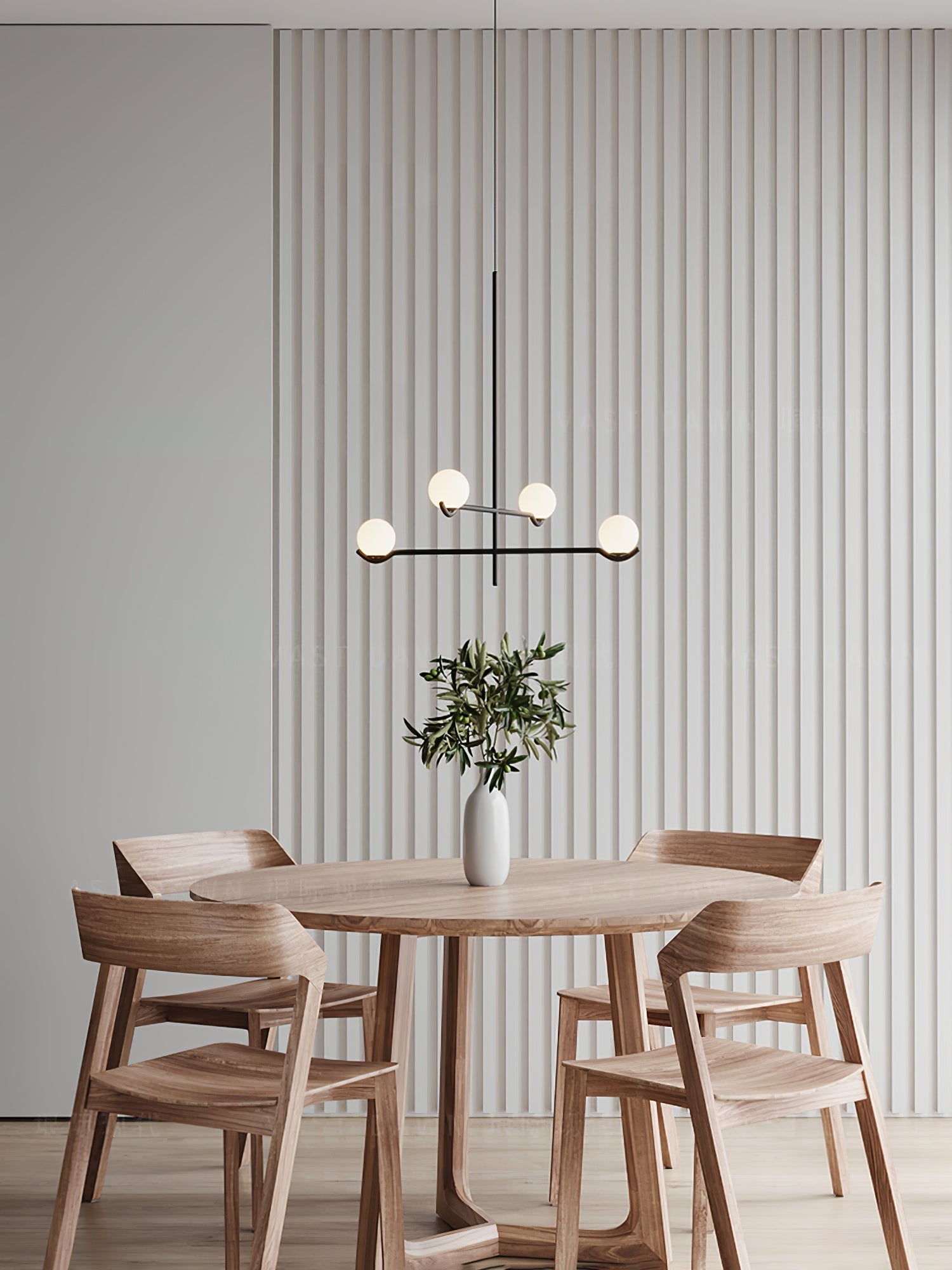 Noir Minimalist Glass Pendant Light - Letslighting