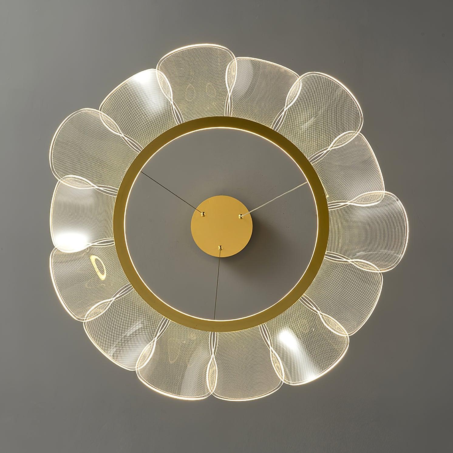 Lustra Chandelier Bain Flying Flowers Acrylic - Letslighting