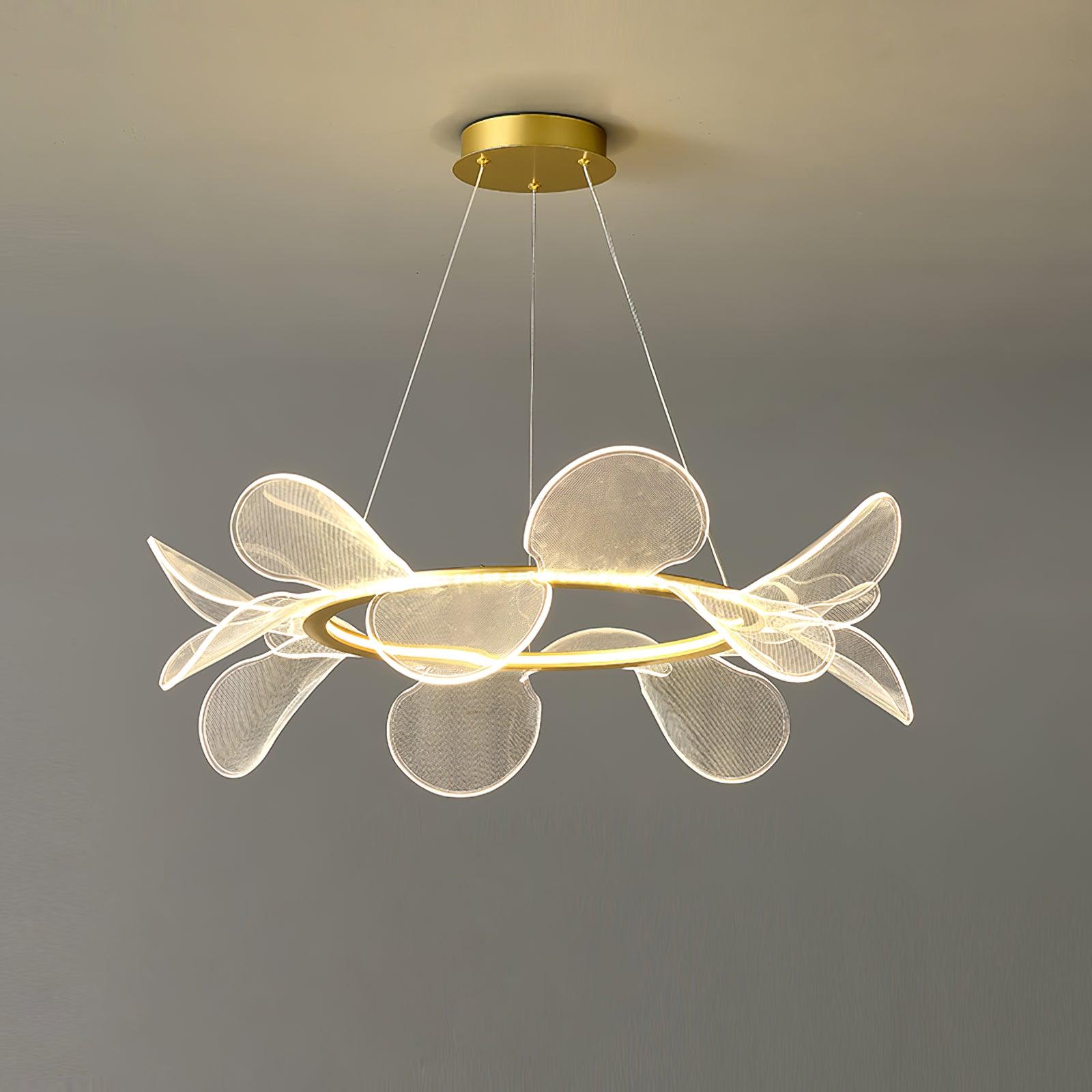 Lustra Chandelier Bain Flying Flowers Acrylic - Letslighting