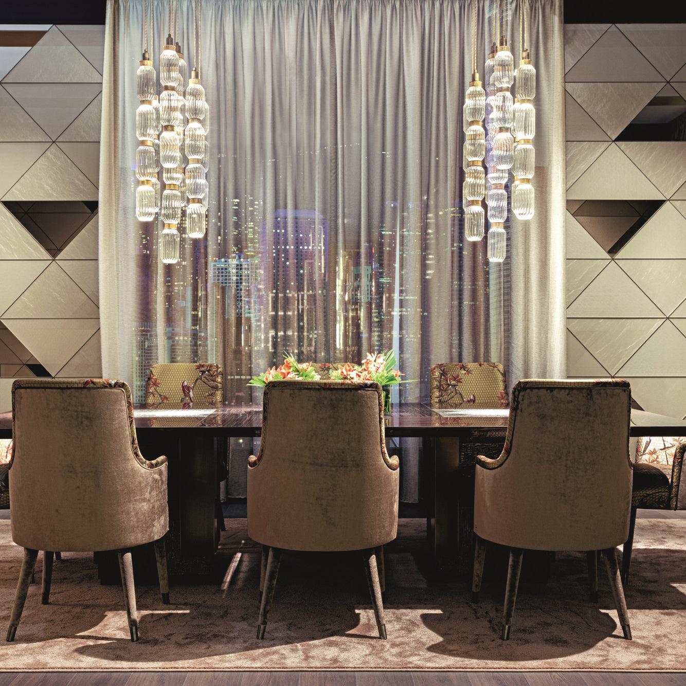 Vionisis Glass Light Luxury Pendant Lamp - Letslighting