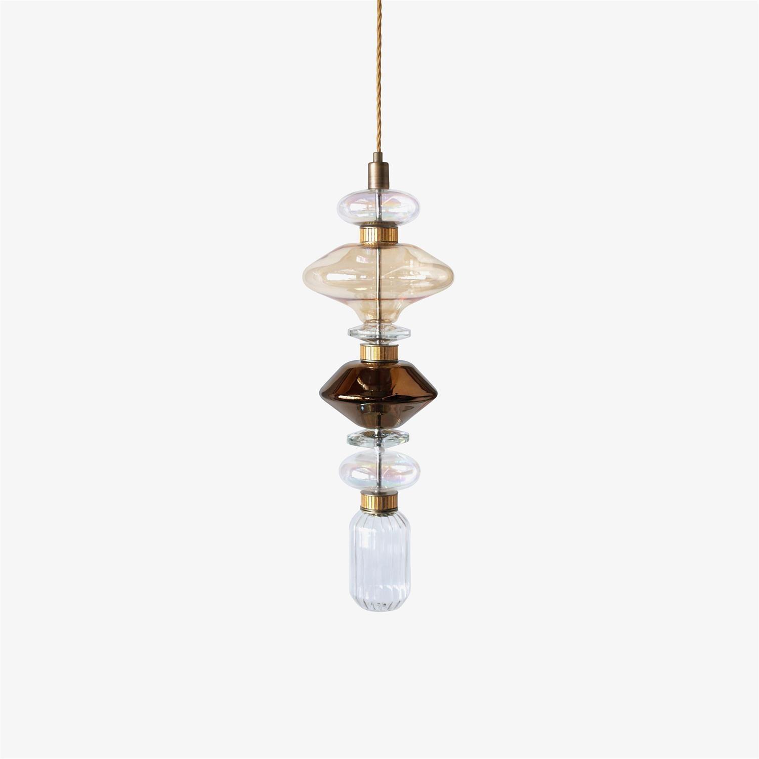 Vionisis Glass Light Luxury Pendant Lamp - Letslighting