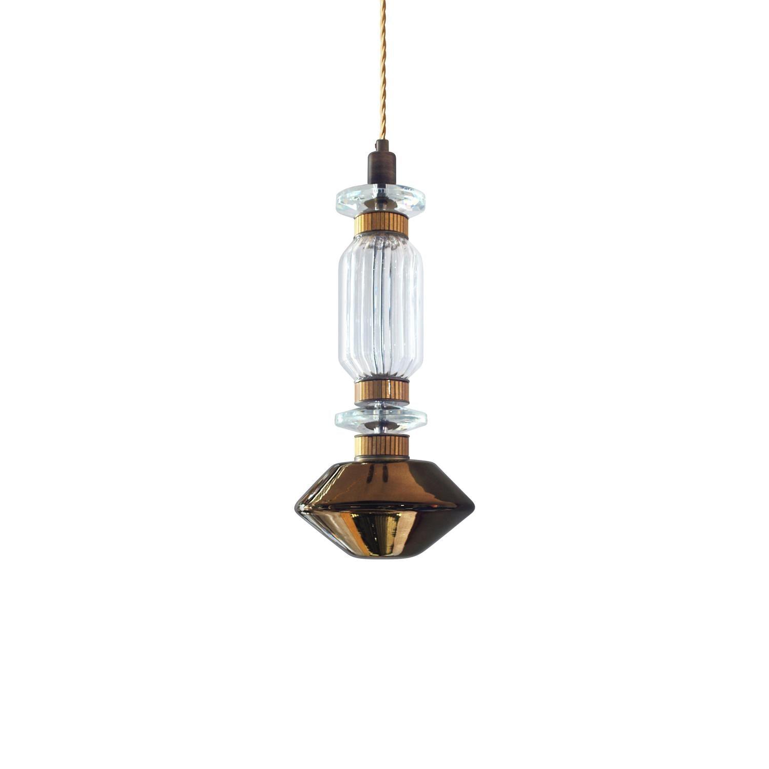 Vionisis Glass Light Luxury Pendant Lamp - Letslighting