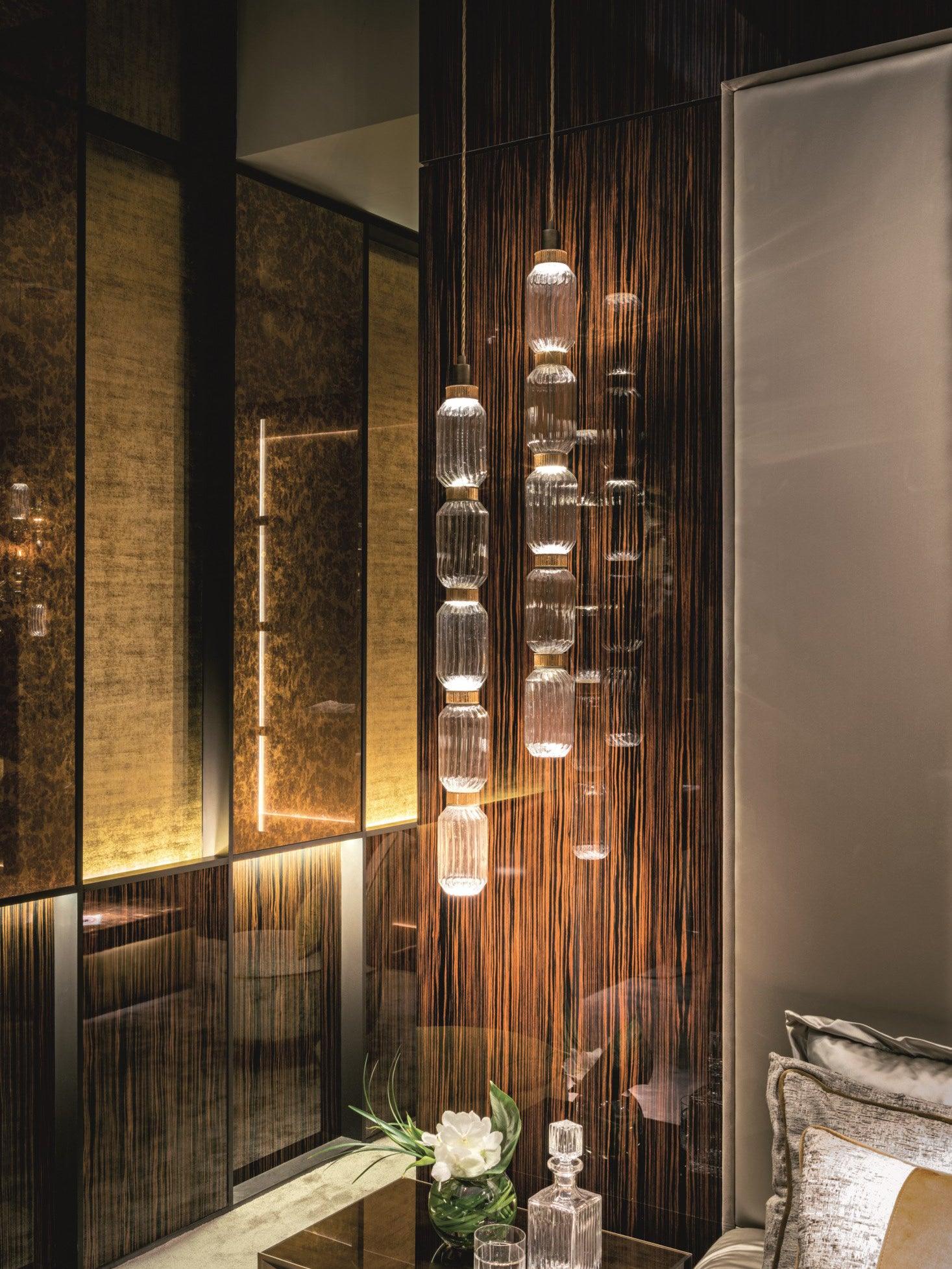 Vionisis Glass Light Luxury Pendant Lamp - Letslighting