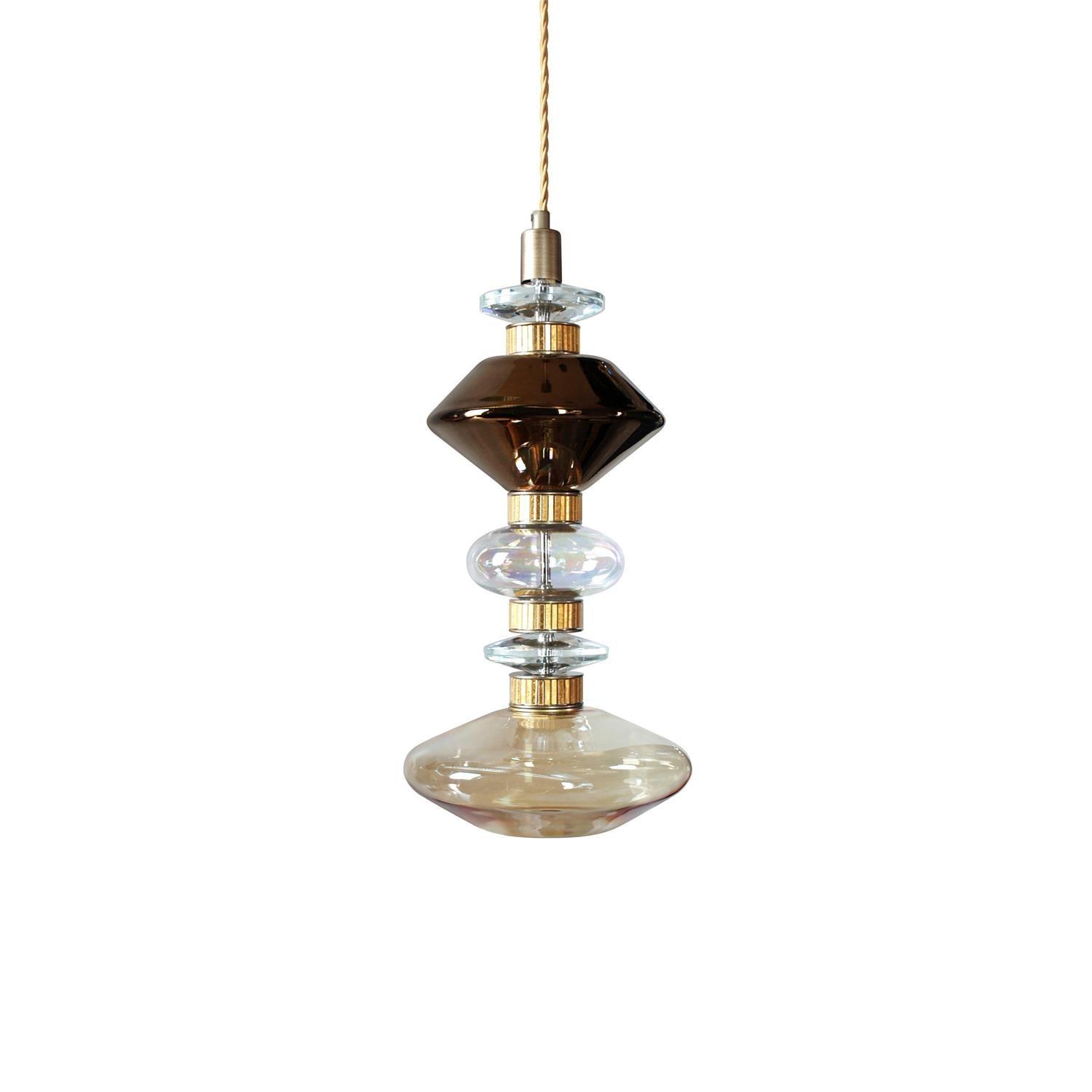 Vionisis Glass Light Luxury Pendant Lamp - Letslighting