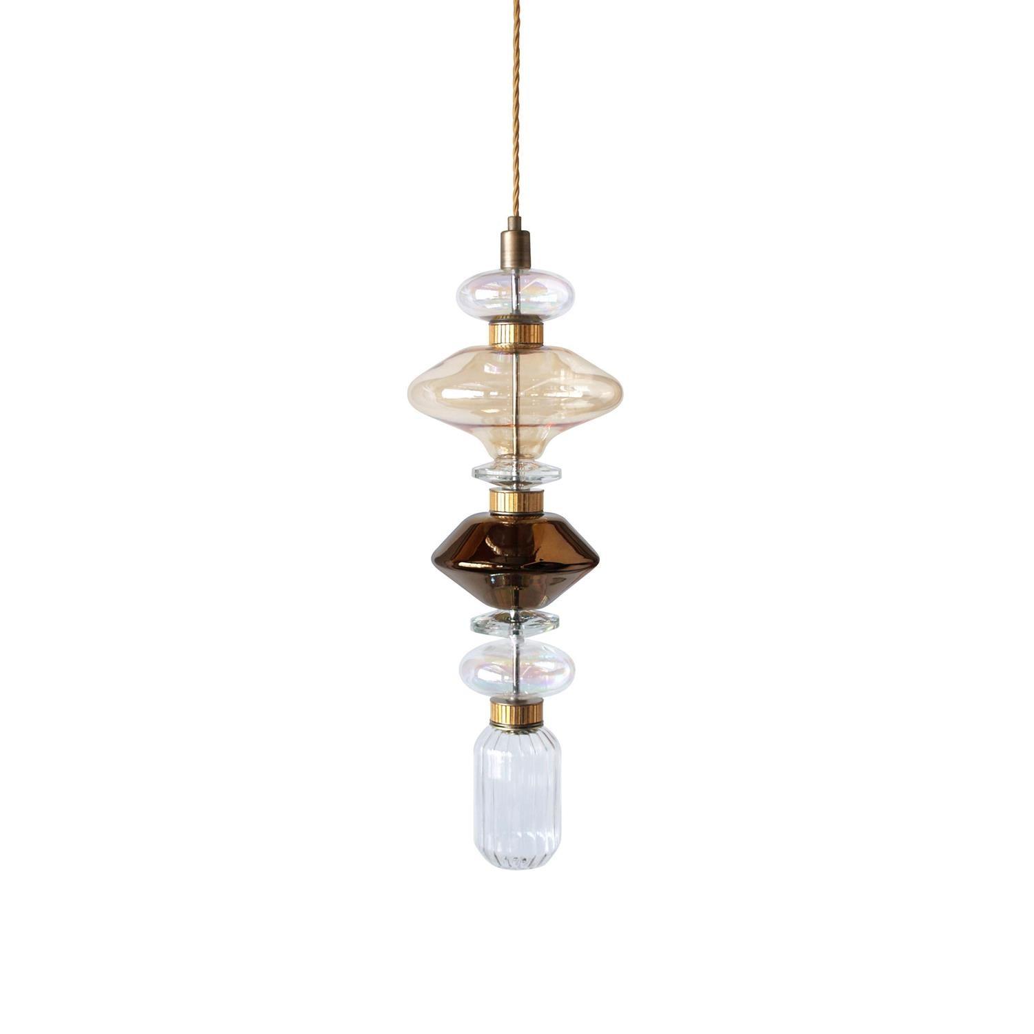 Vionisis Glass Light Luxury Pendant Lamp - Letslighting