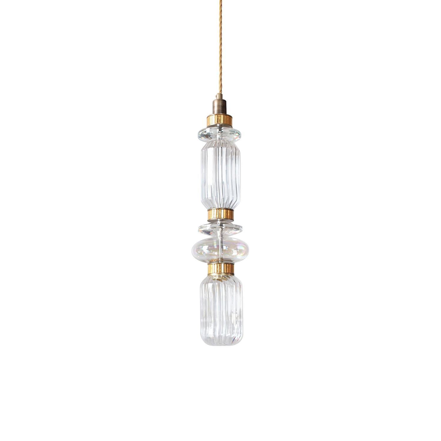 Vionisis Glass Light Luxury Pendant Lamp - Letslighting