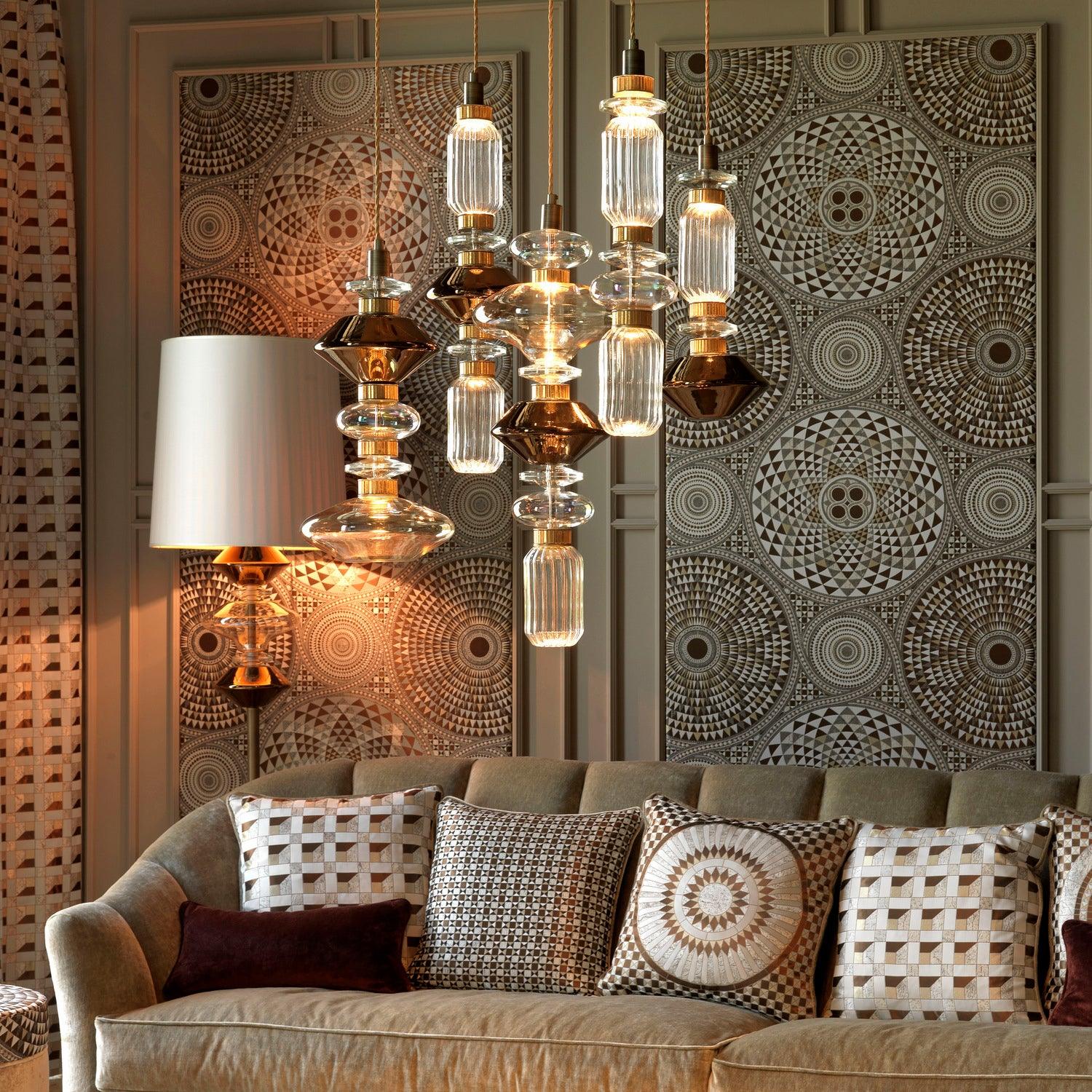 Vionisis Glass Light Luxury Pendant Lamp - Letslighting