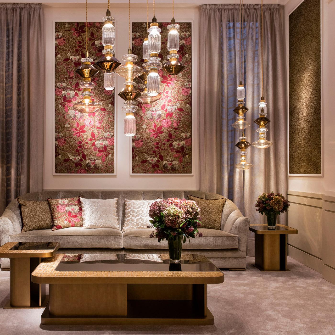 Vionisis Glass Light Luxury Pendant Lamp - Letslighting