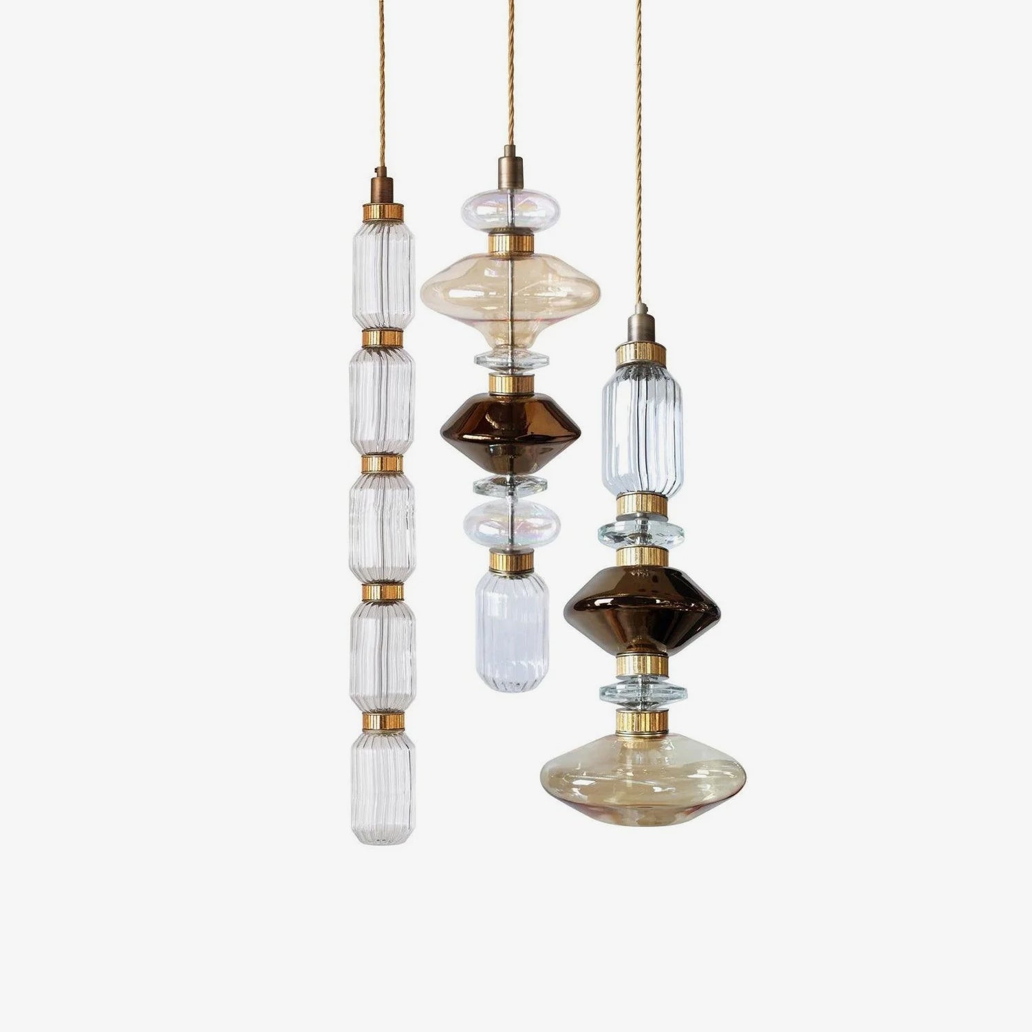 Vionisis Glass Light Luxury Pendant Lamp - Letslighting