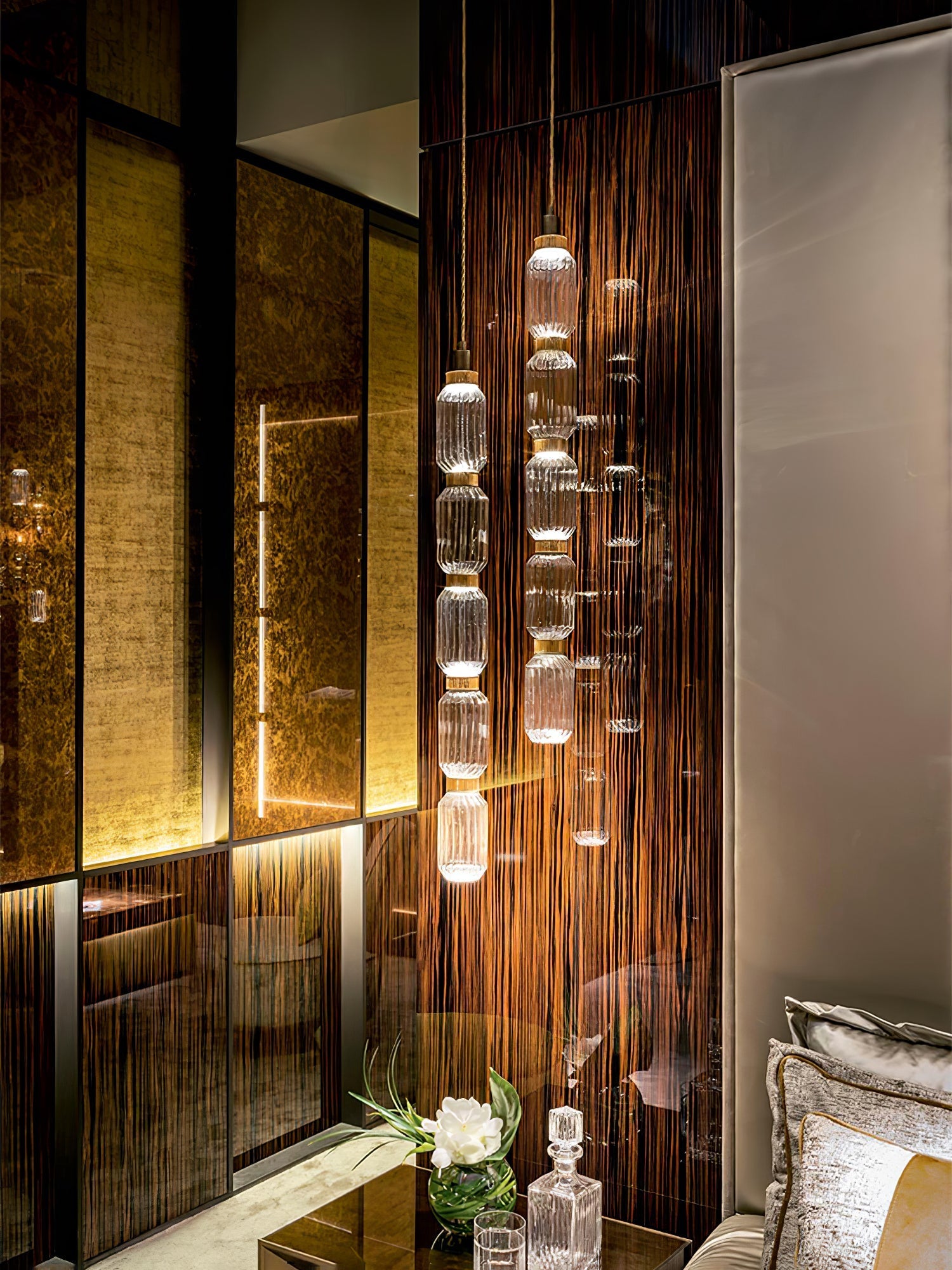 Vionisis Glass Light Luxury Pendant Lamp - Letslighting