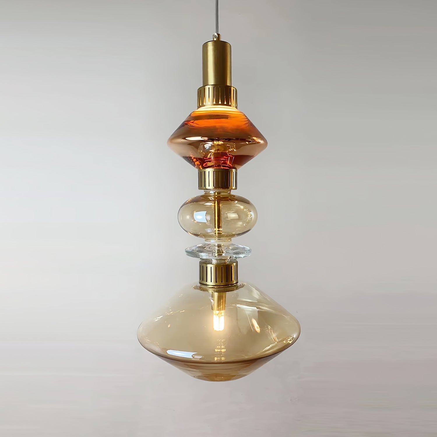 Vionisis Glass Light Luxury Pendant Lamp - Letslighting