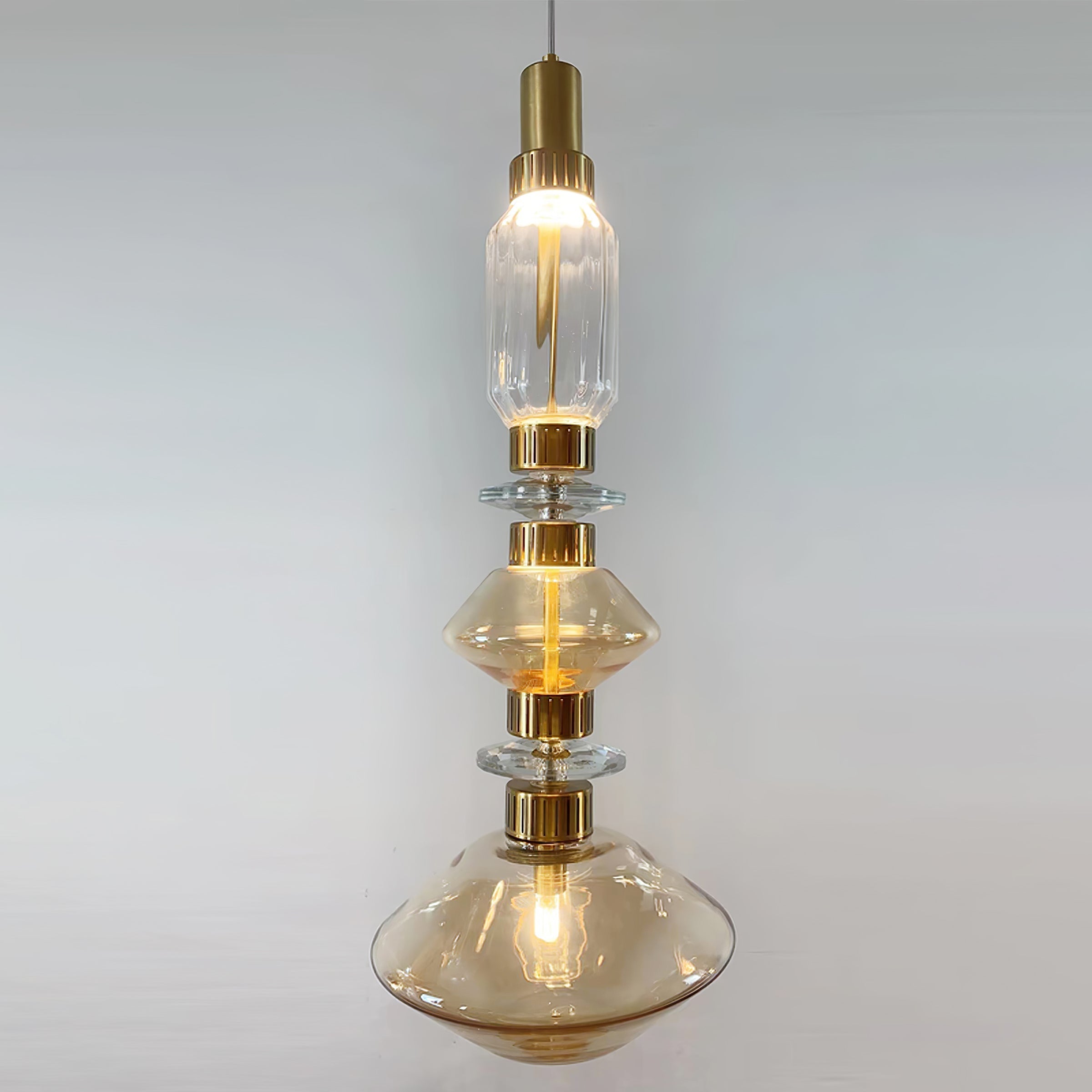 Vionisis Glass Light Luxury Pendant Lamp - Letslighting