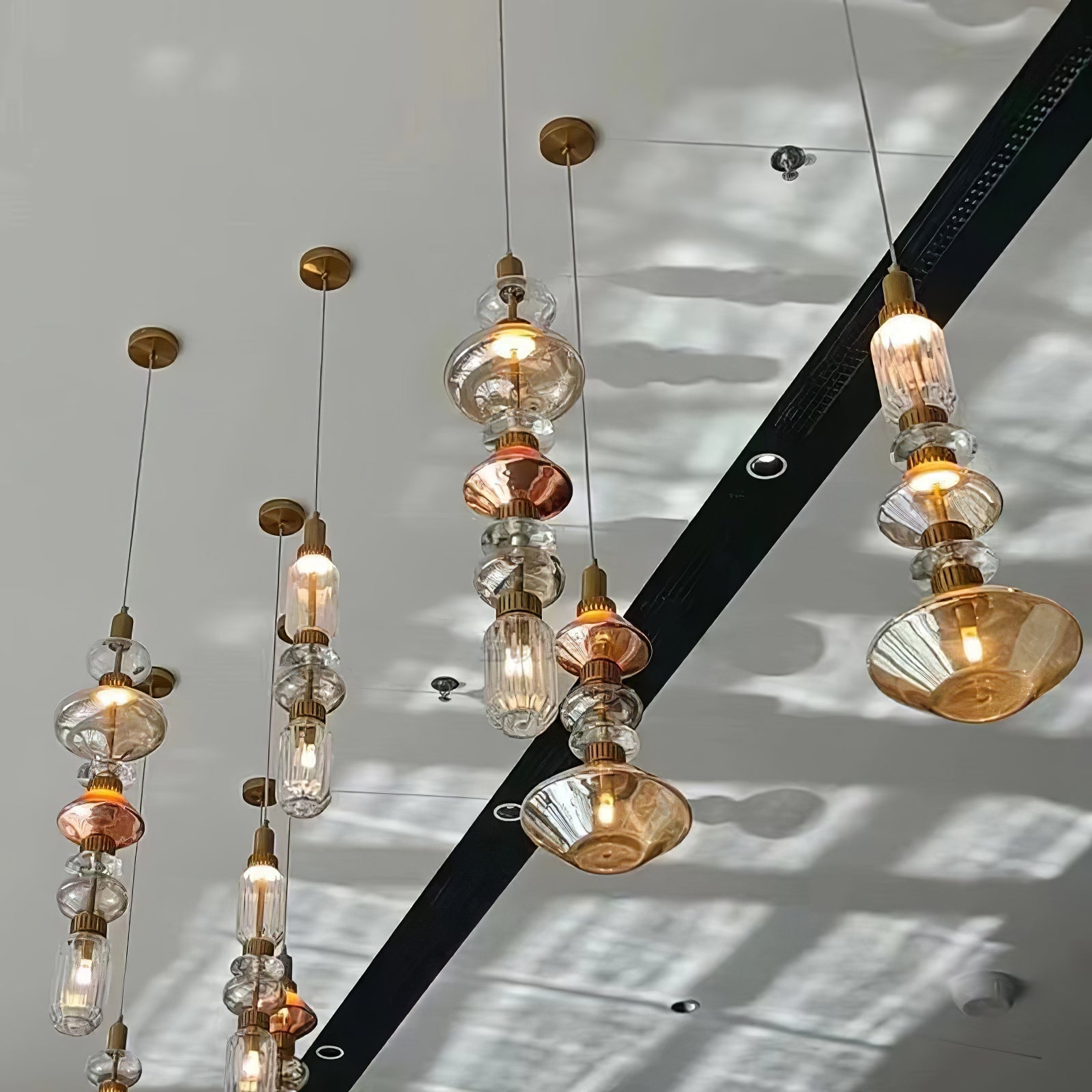 Vionisis Glass Light Luxury Pendant Lamp - Letslighting