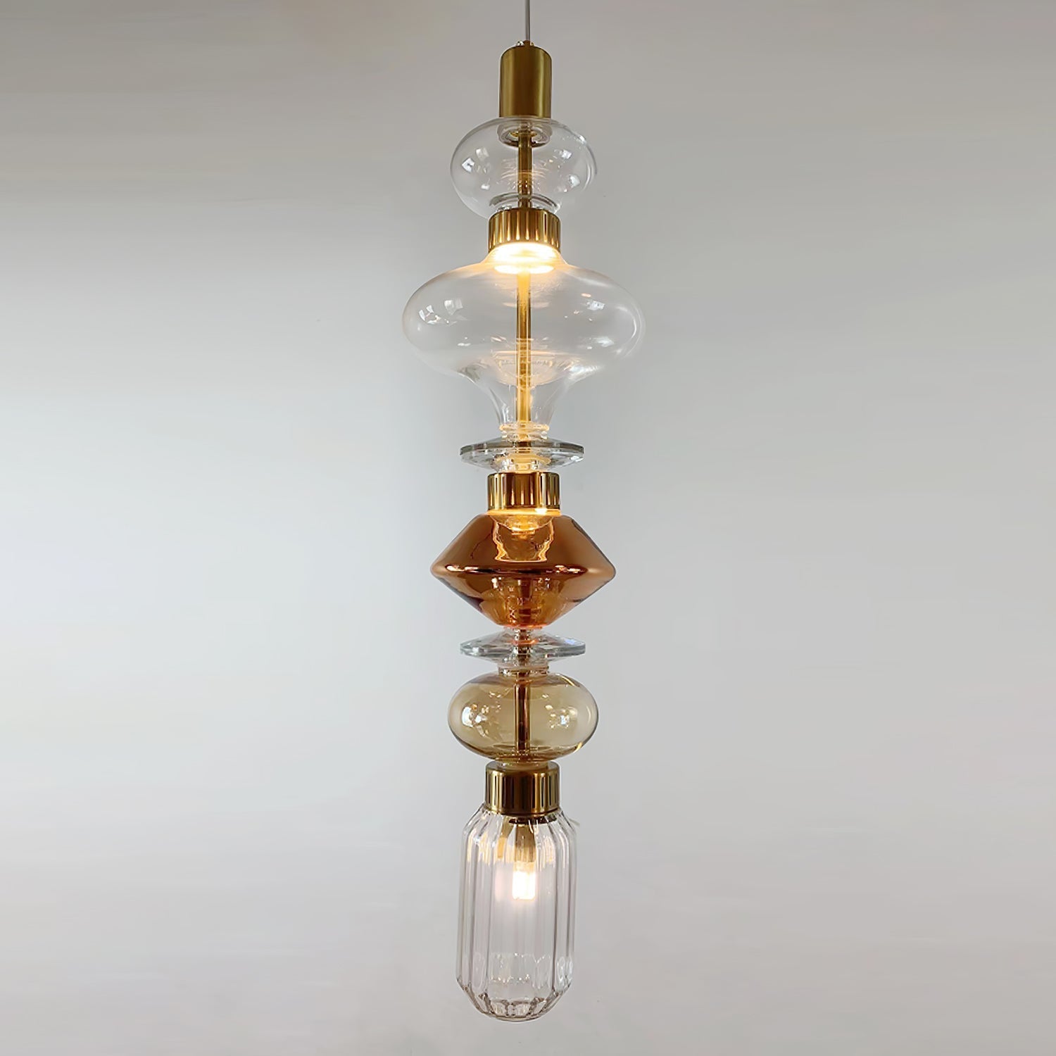 Vionisis Glass Light Luxury Pendant Lamp - Letslighting
