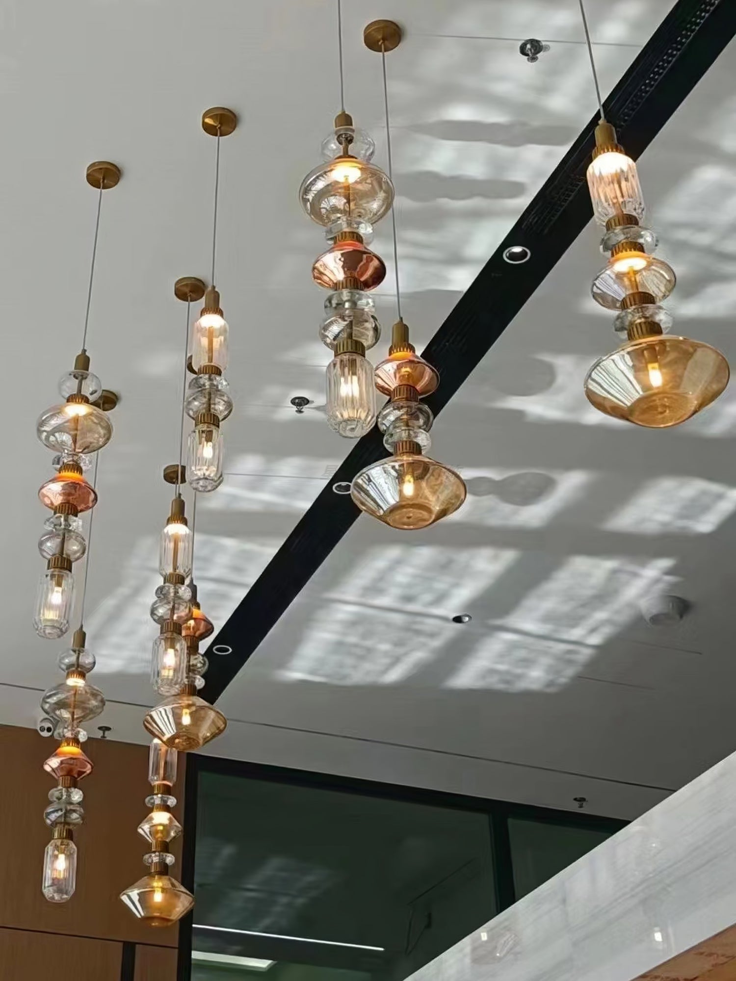 Vionisis Glass Light Luxury Pendant Lamp - Letslighting
