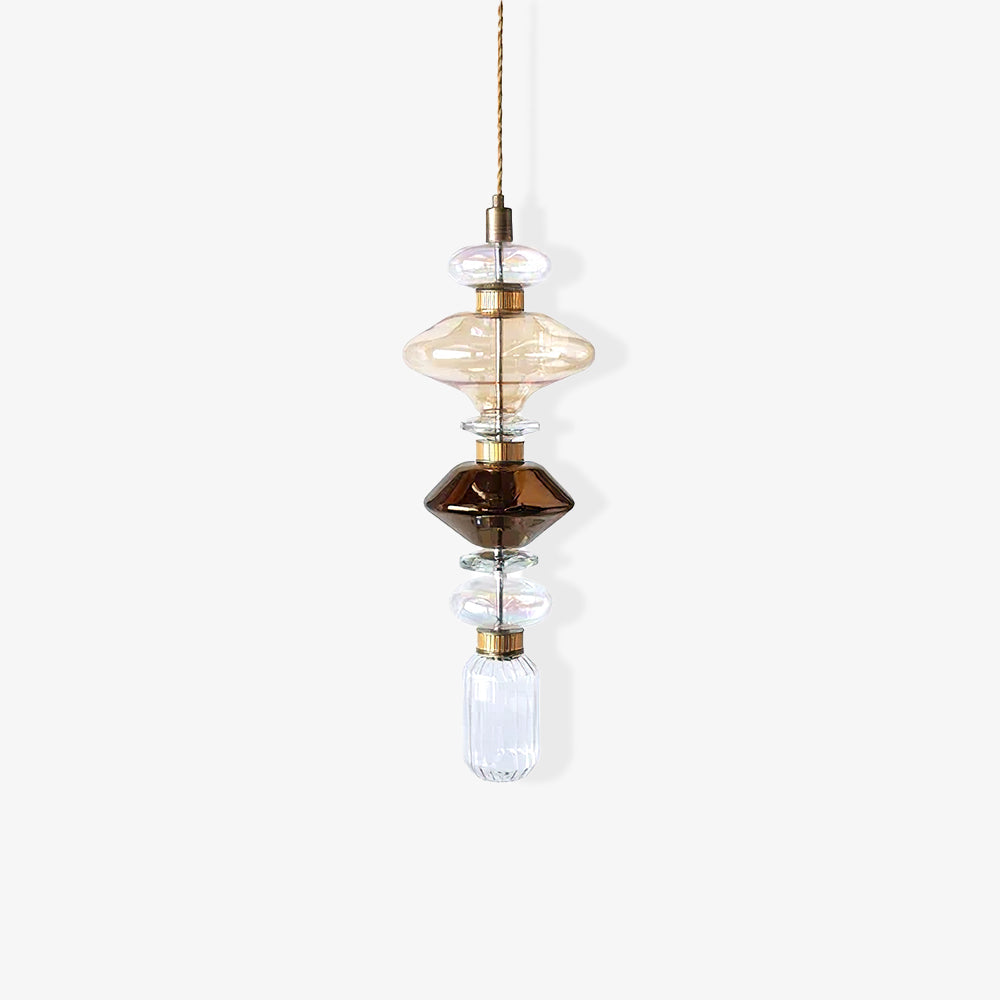 Vionisis Glass Light Luxury Pendant Lamp - Letslighting