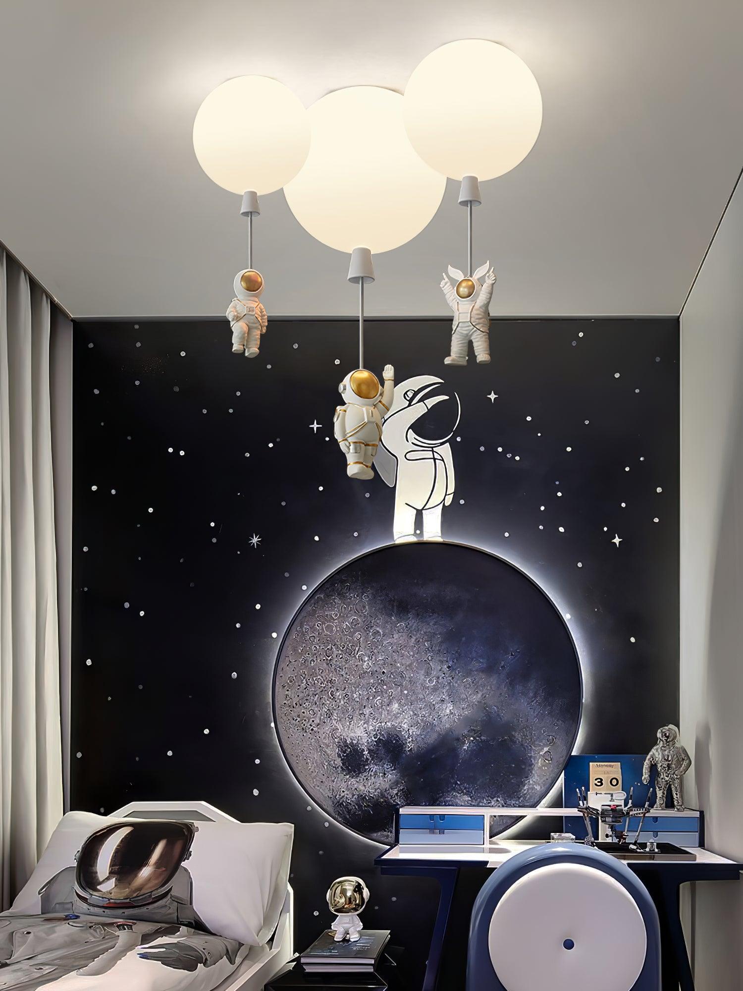 Iraeiel Unique Balloon Glossy Ceiling Light - Letslighting