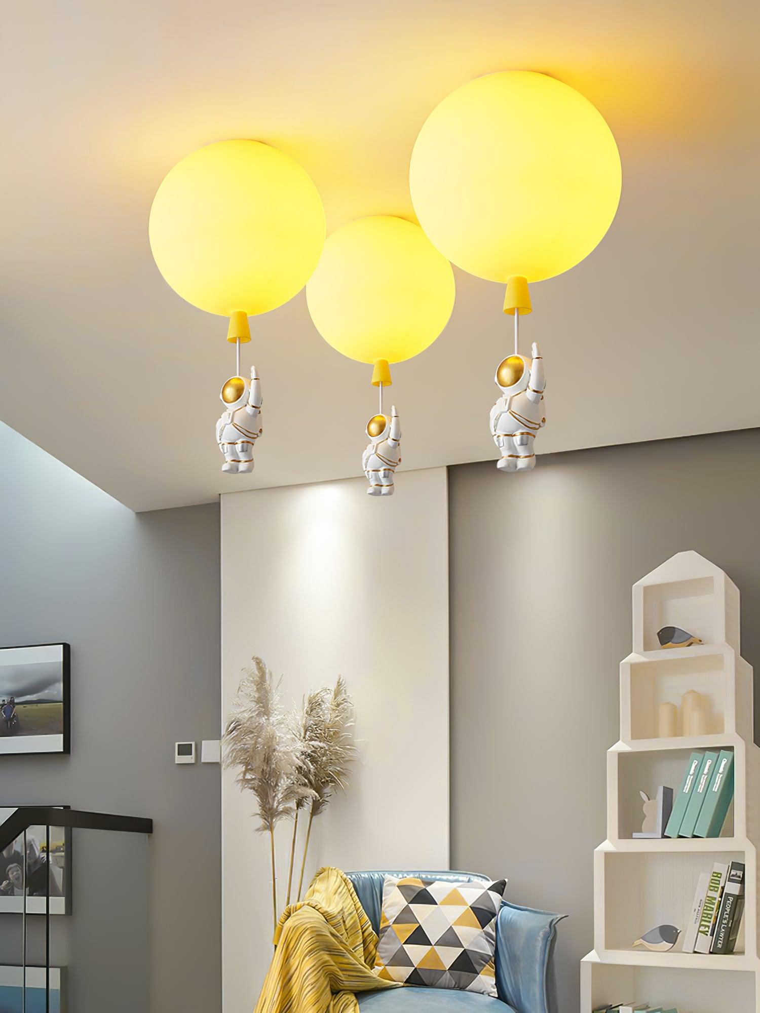 Iraeiel Unique Balloon Glossy Ceiling Light - Letslighting