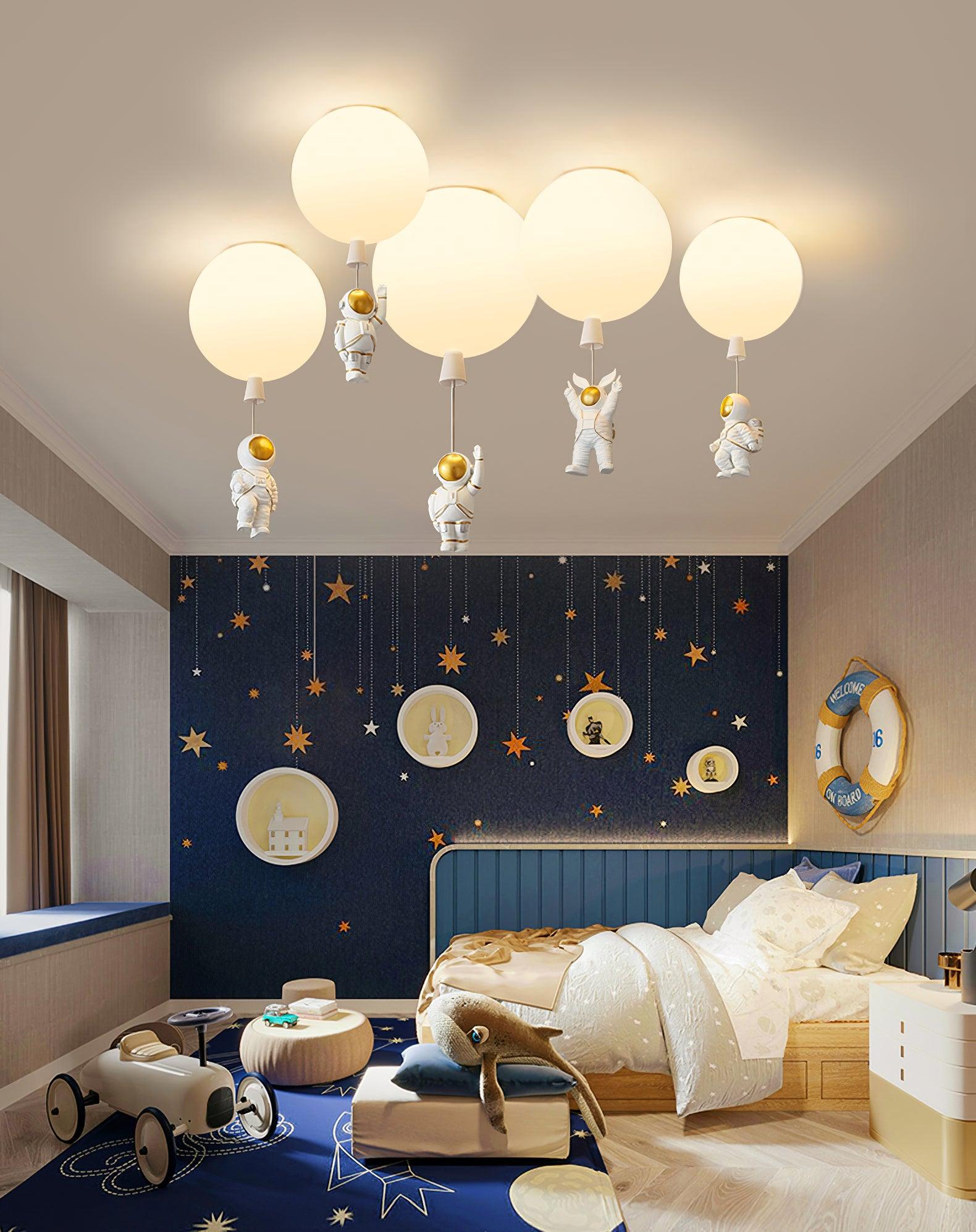 Iraeiel Unique Balloon Glossy Ceiling Light - Letslighting