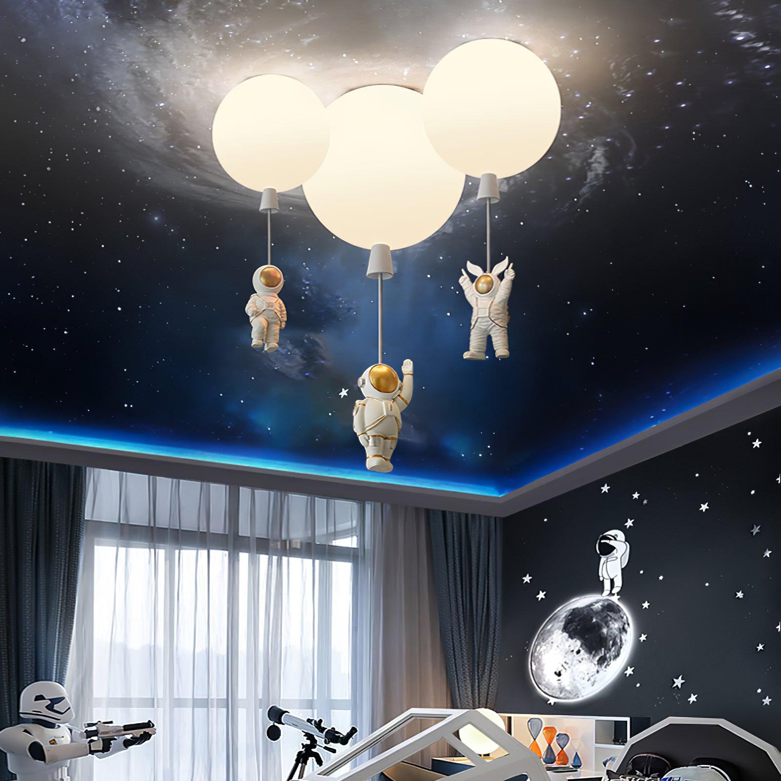 Iraeiel Unique Balloon Glossy Ceiling Light - Letslighting