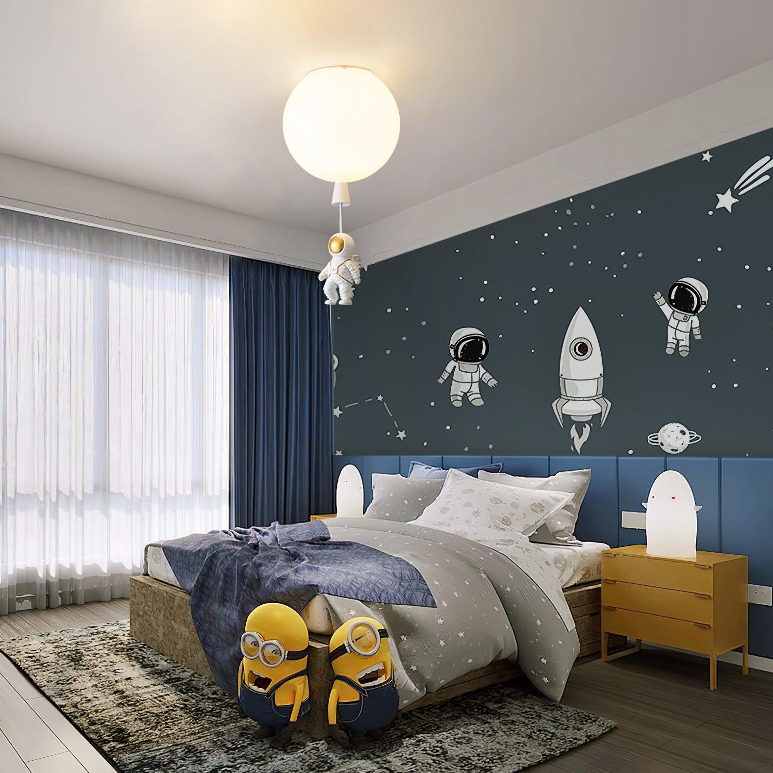 Iraeiel Unique Balloon Glossy Ceiling Light - Letslighting