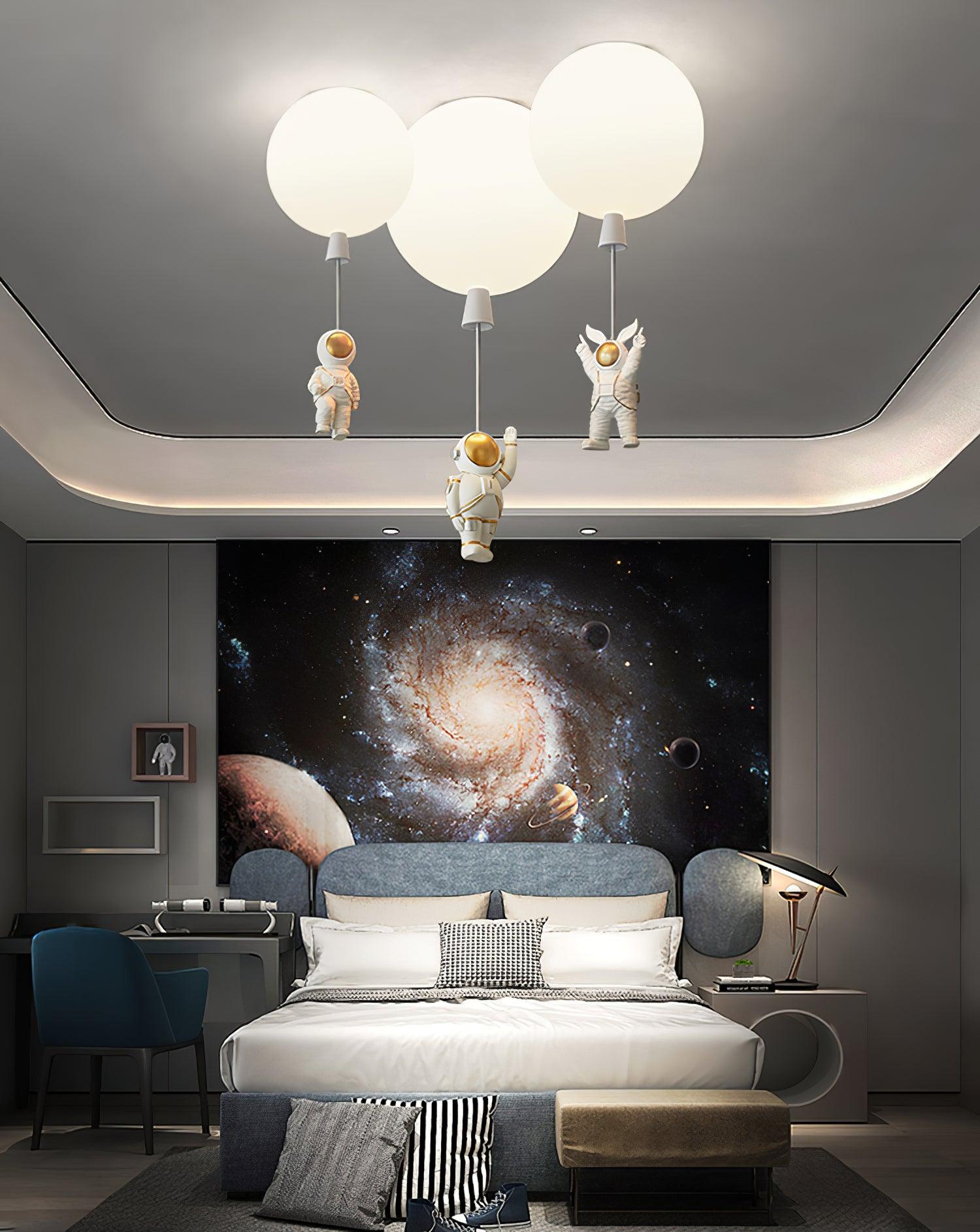 Iraeiel Unique Balloon Glossy Ceiling Light - Letslighting