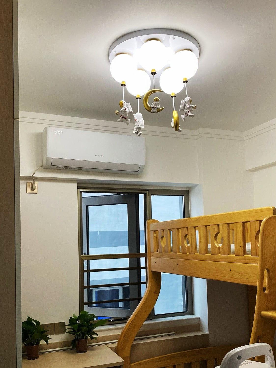 Izorora Frosted Balloon Combination Ceiling Lamp - Letslighting