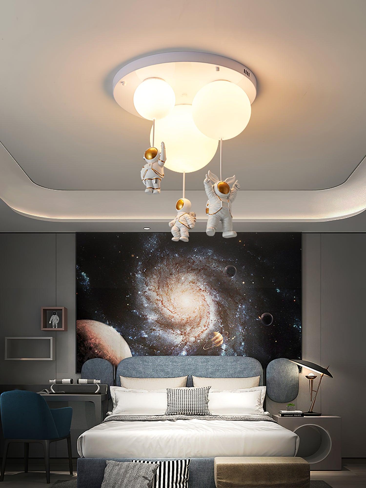 Izorora Frosted Balloon Combination Ceiling Lamp - Letslighting