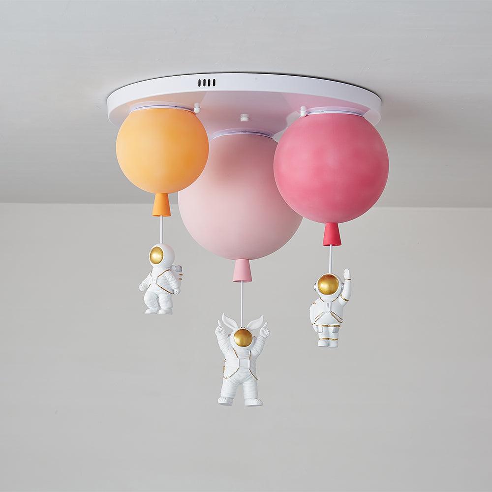 Izorora Frosted Balloon Combination Ceiling Lamp - Letslighting
